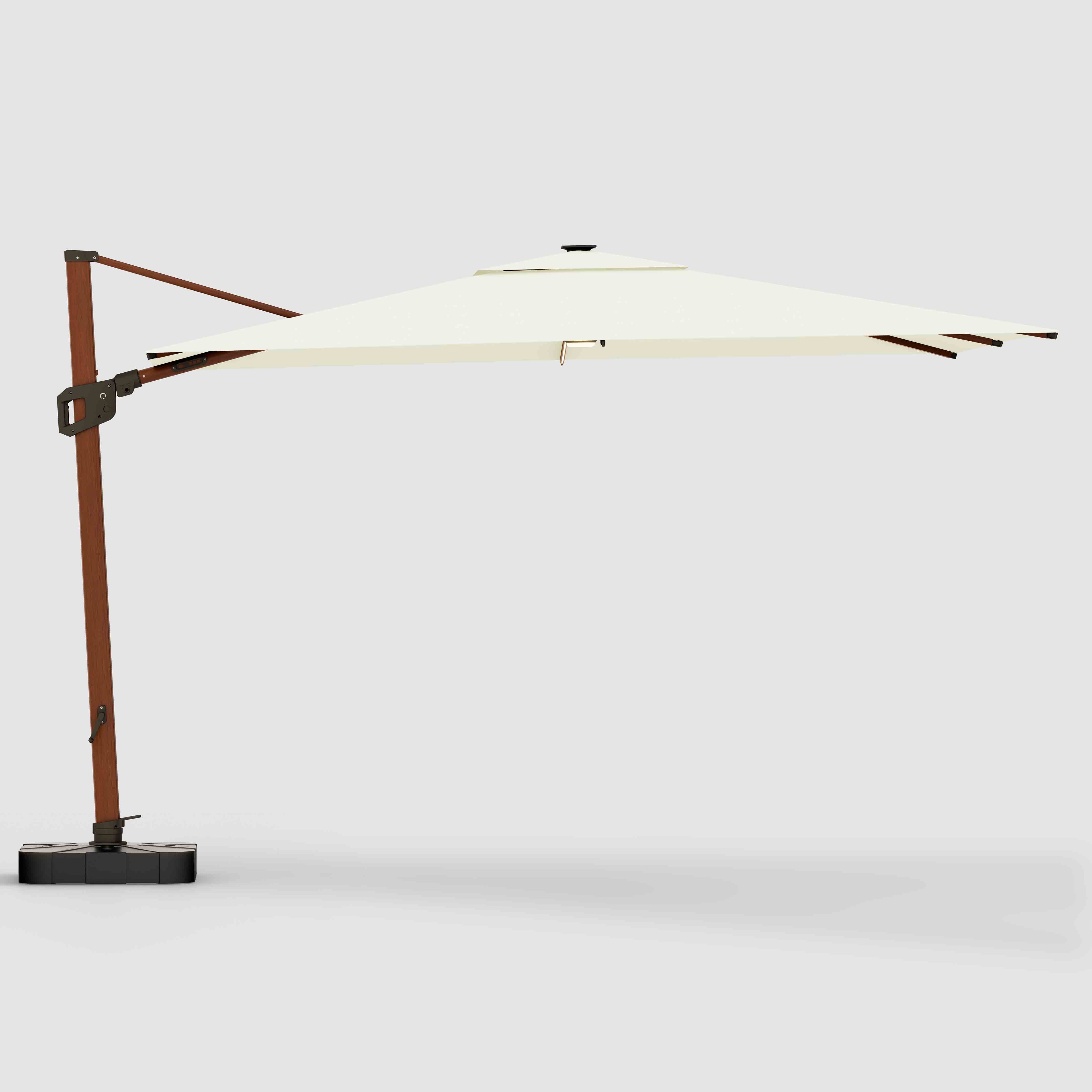 #pole finish_Wooden