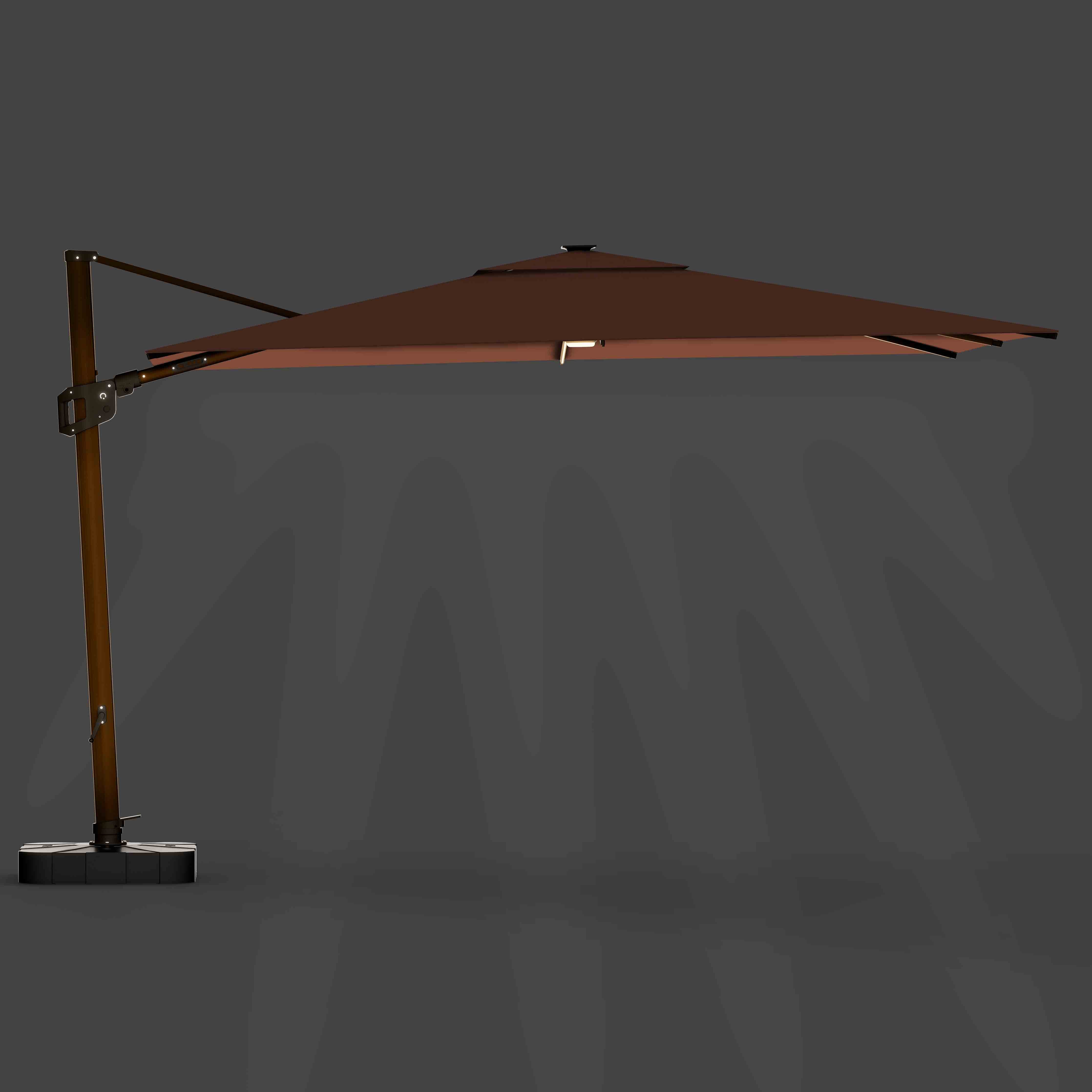 #pole finish_Wooden