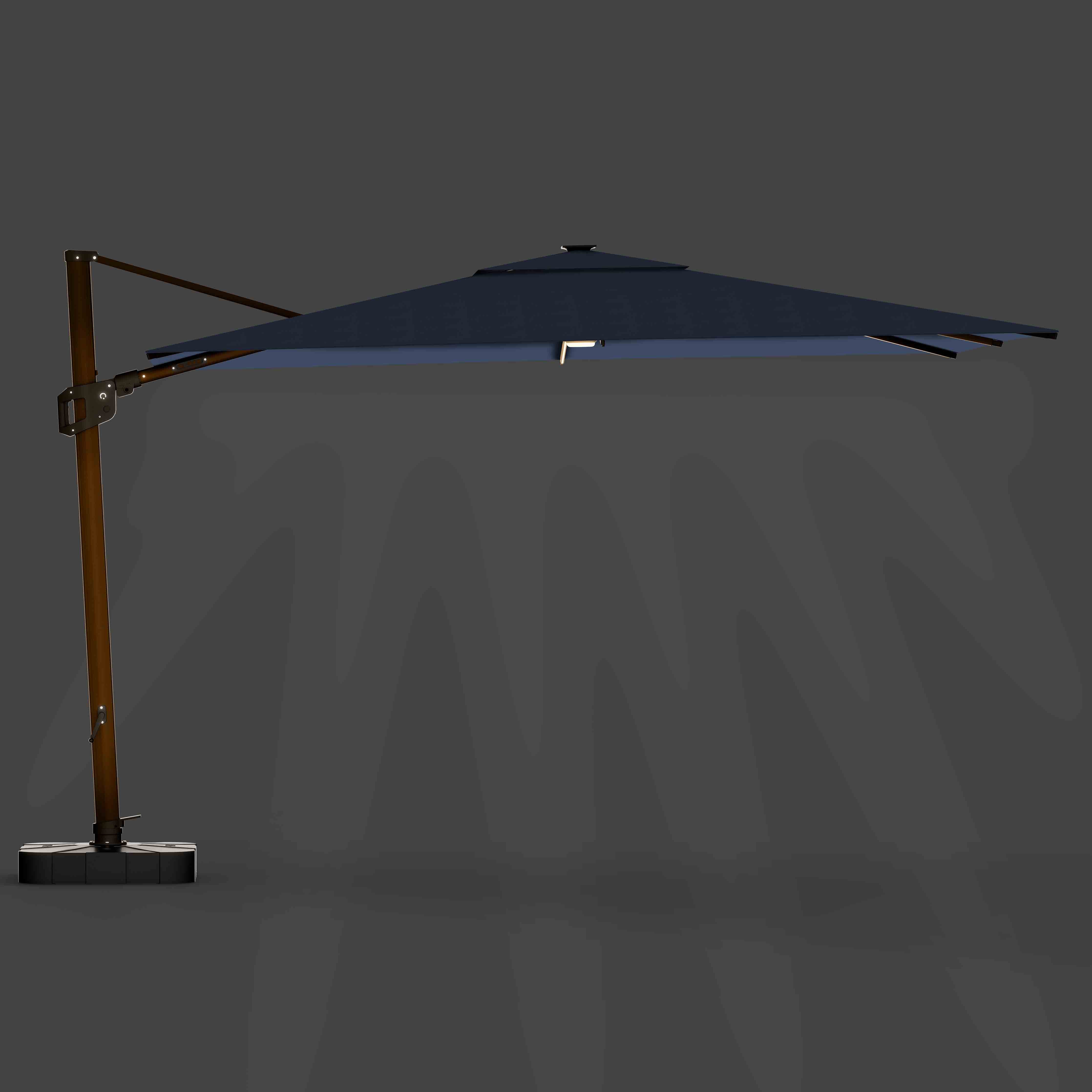 #pole finish_Wooden