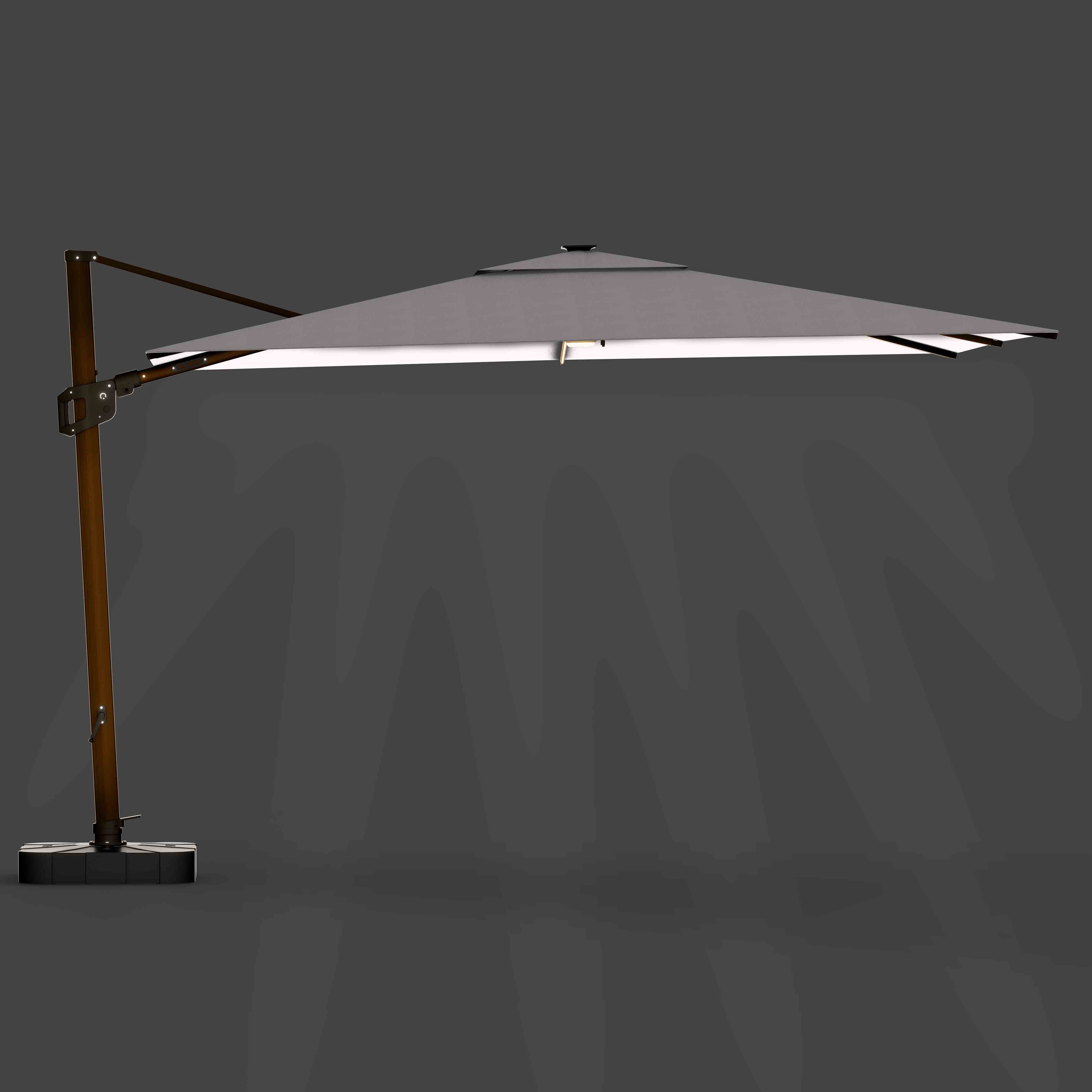 #pole finish_Wooden