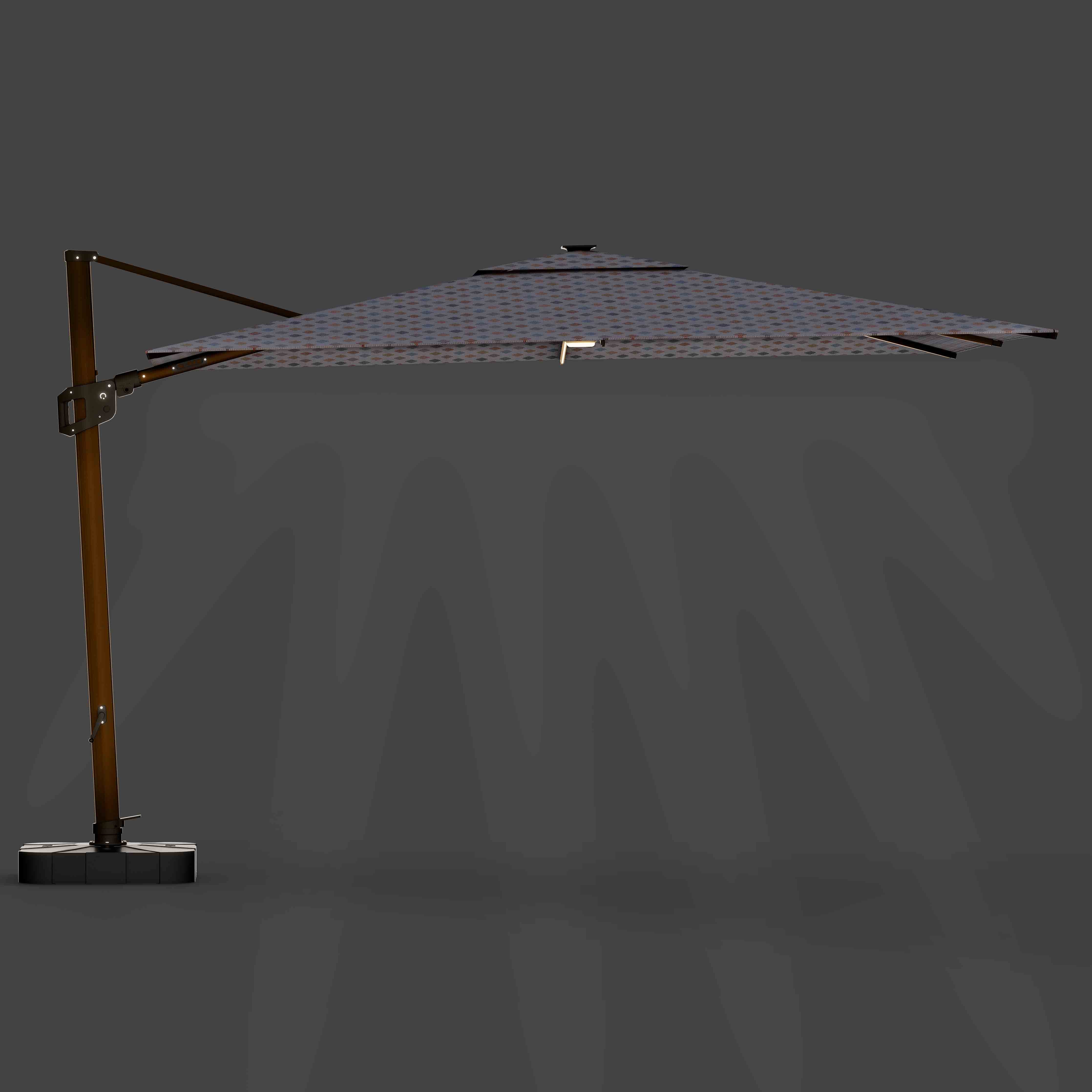 #pole finish_Wooden
