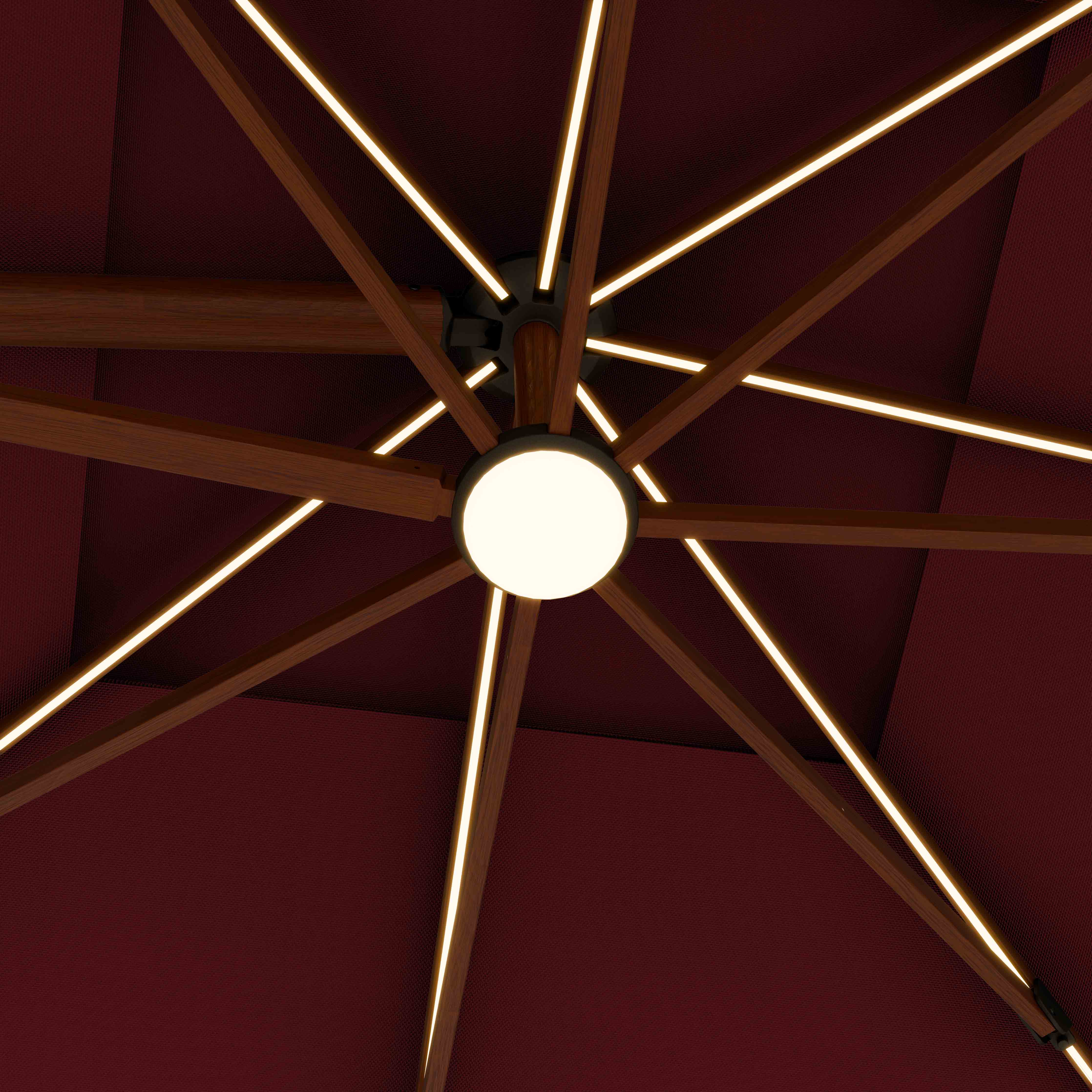 #pole finish_Wooden