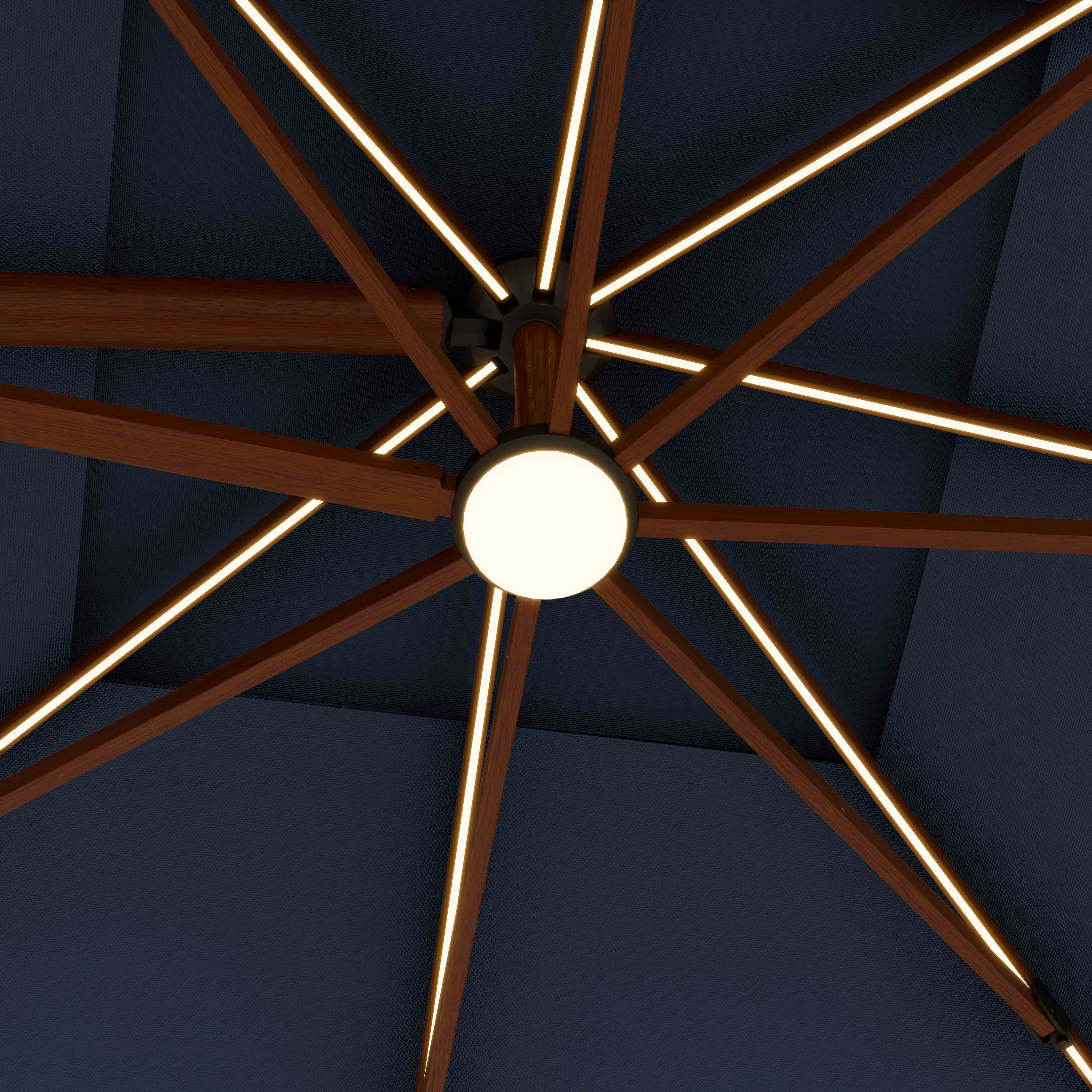 #pole finish_Wooden