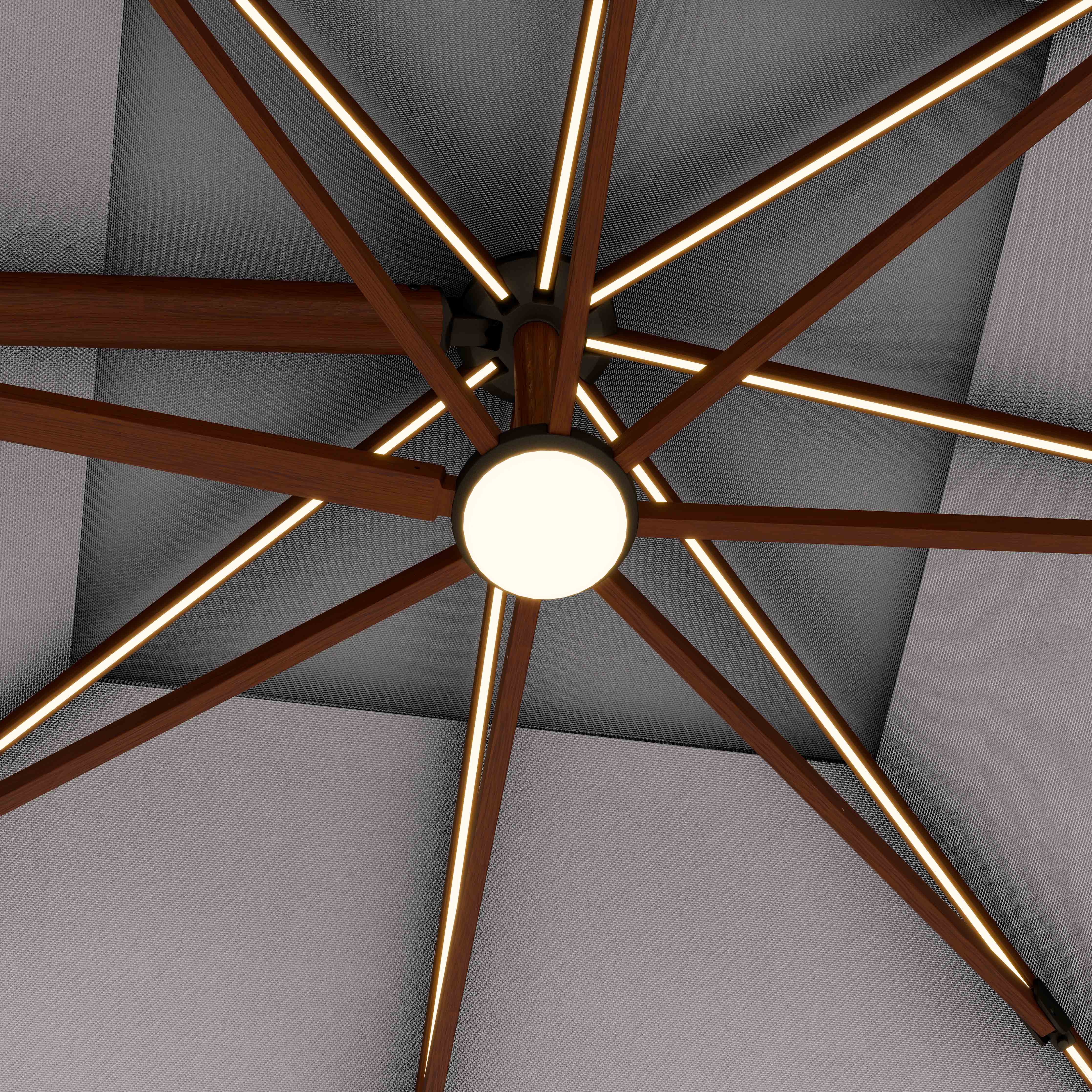 #pole finish_Wooden
