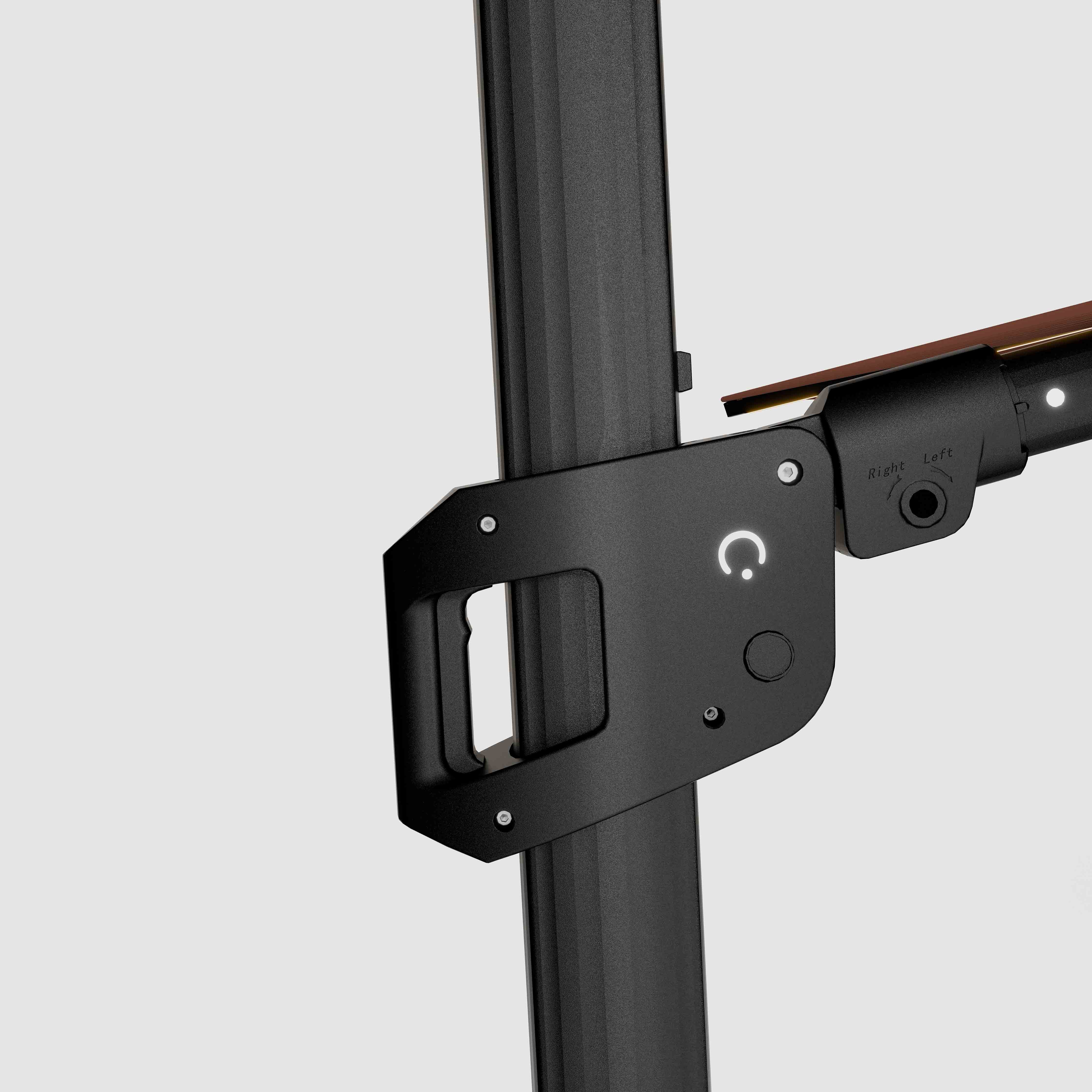 #pole finish_Black