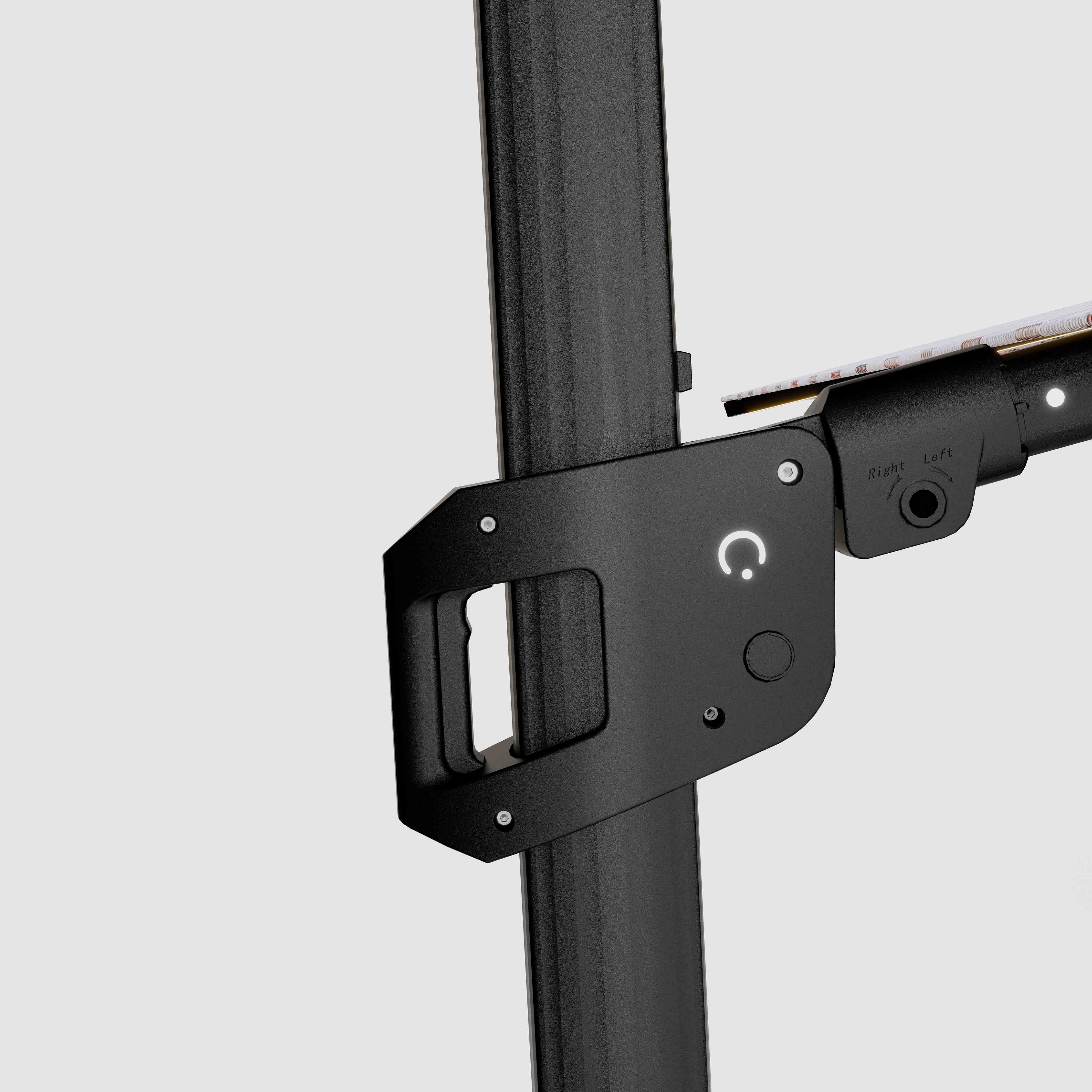 #pole finish_Black