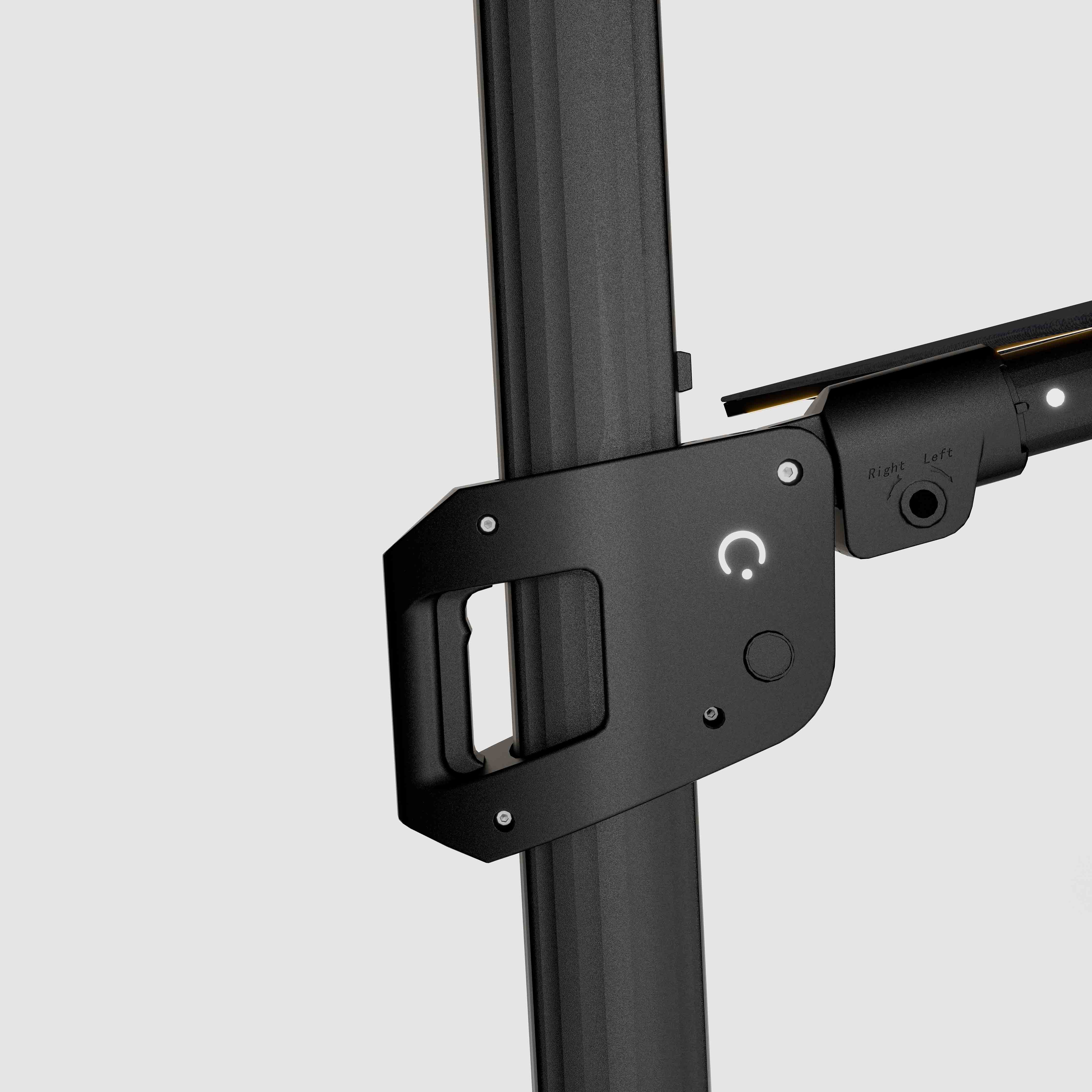 #pole finish_Black