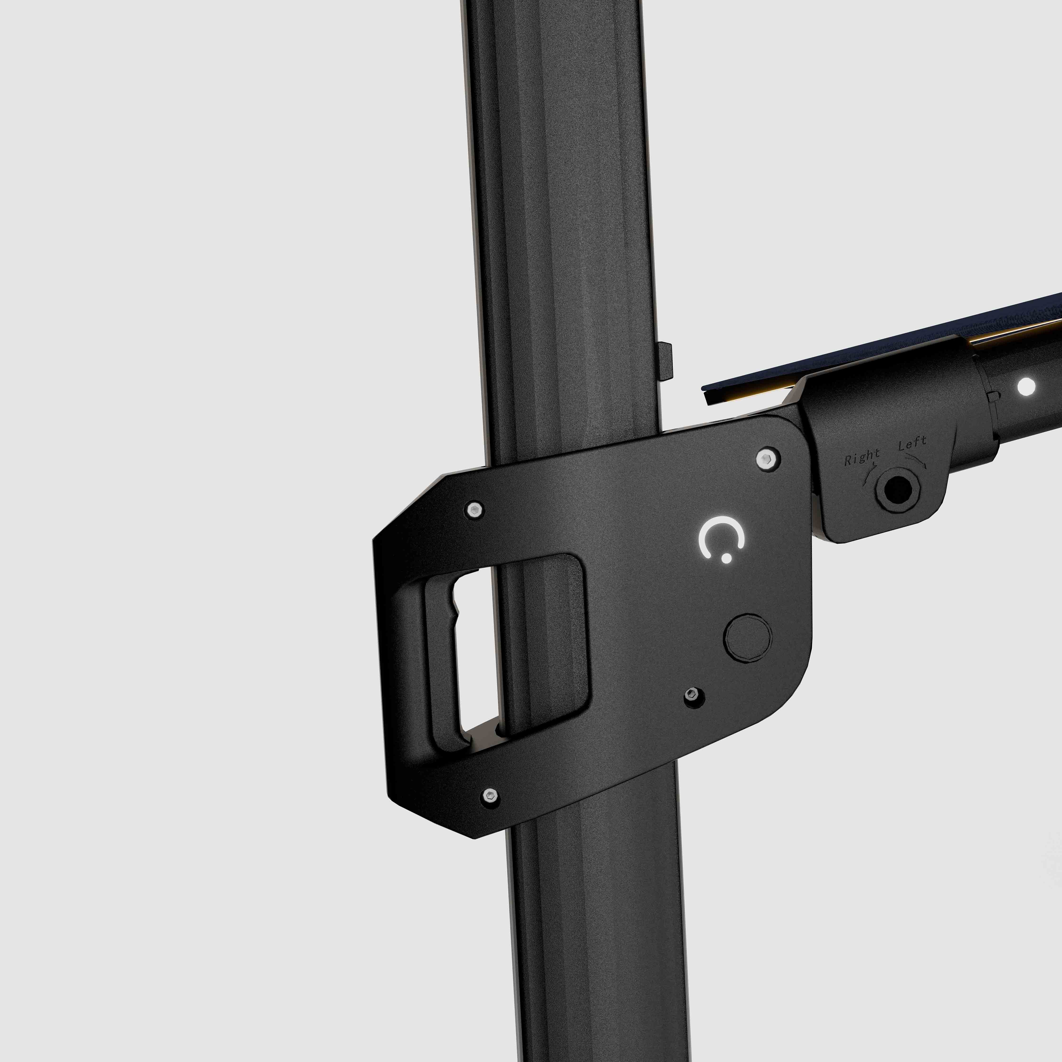 #pole finish_Black