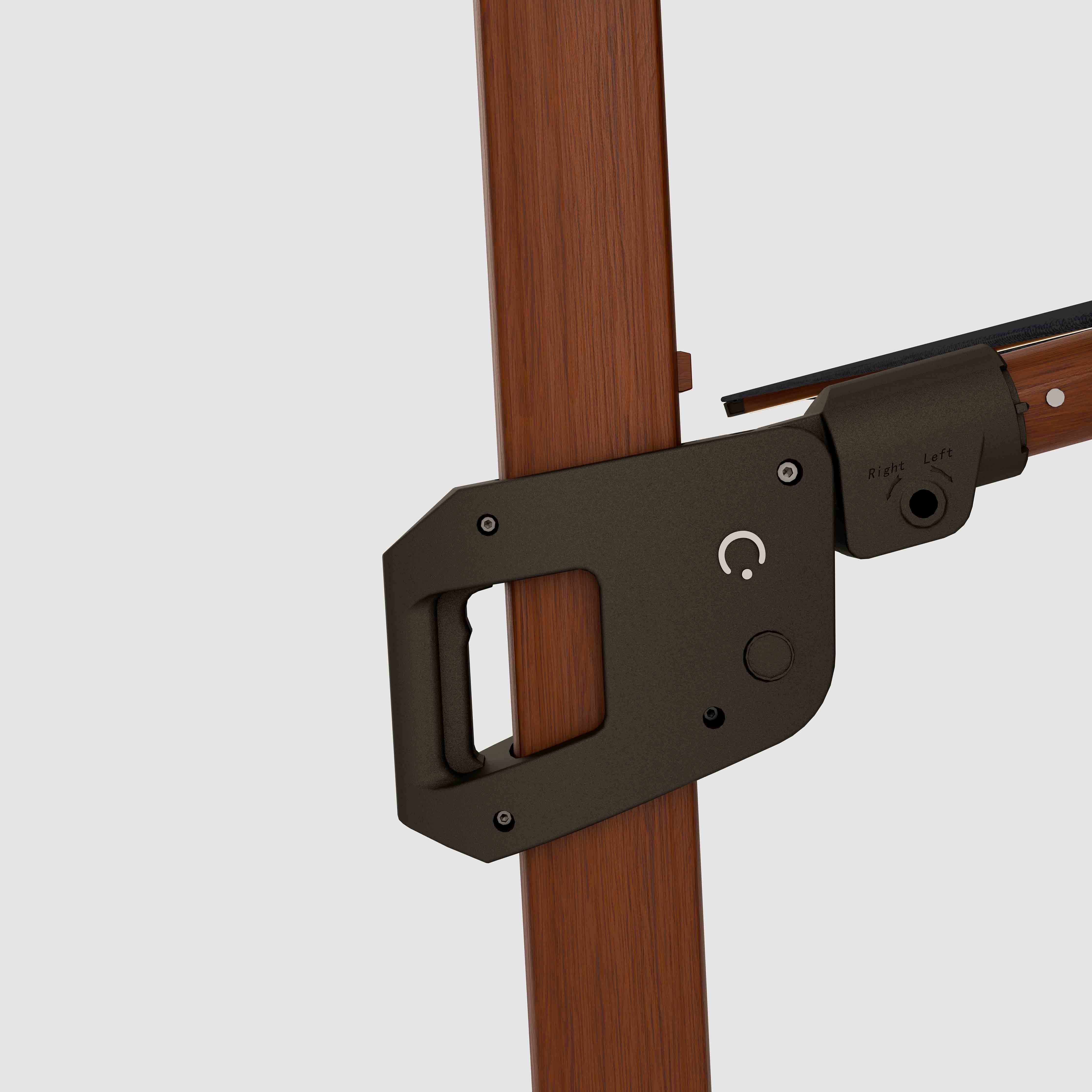 #pole finish_Wooden