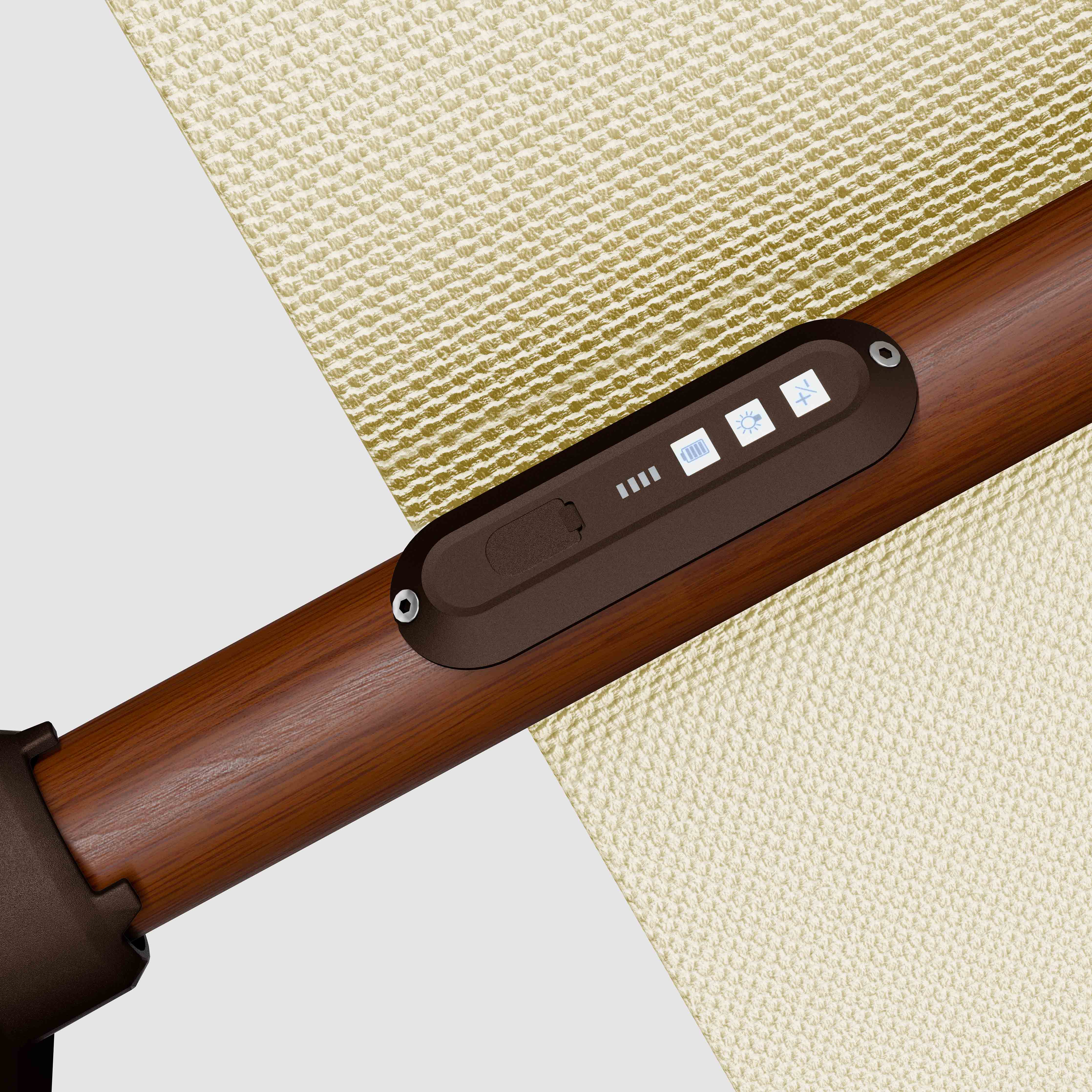 #pole finish_Wooden