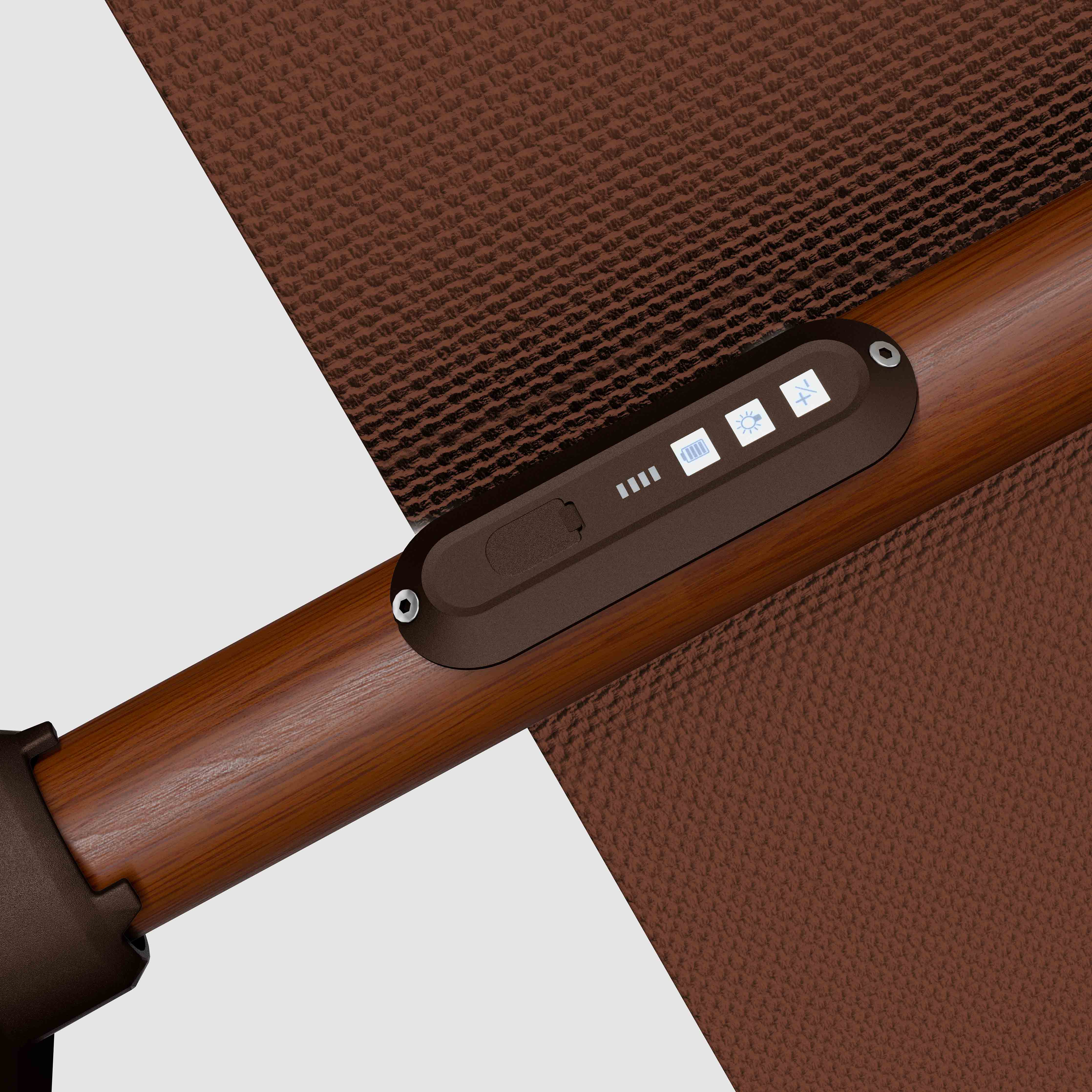 #pole finish_Wooden