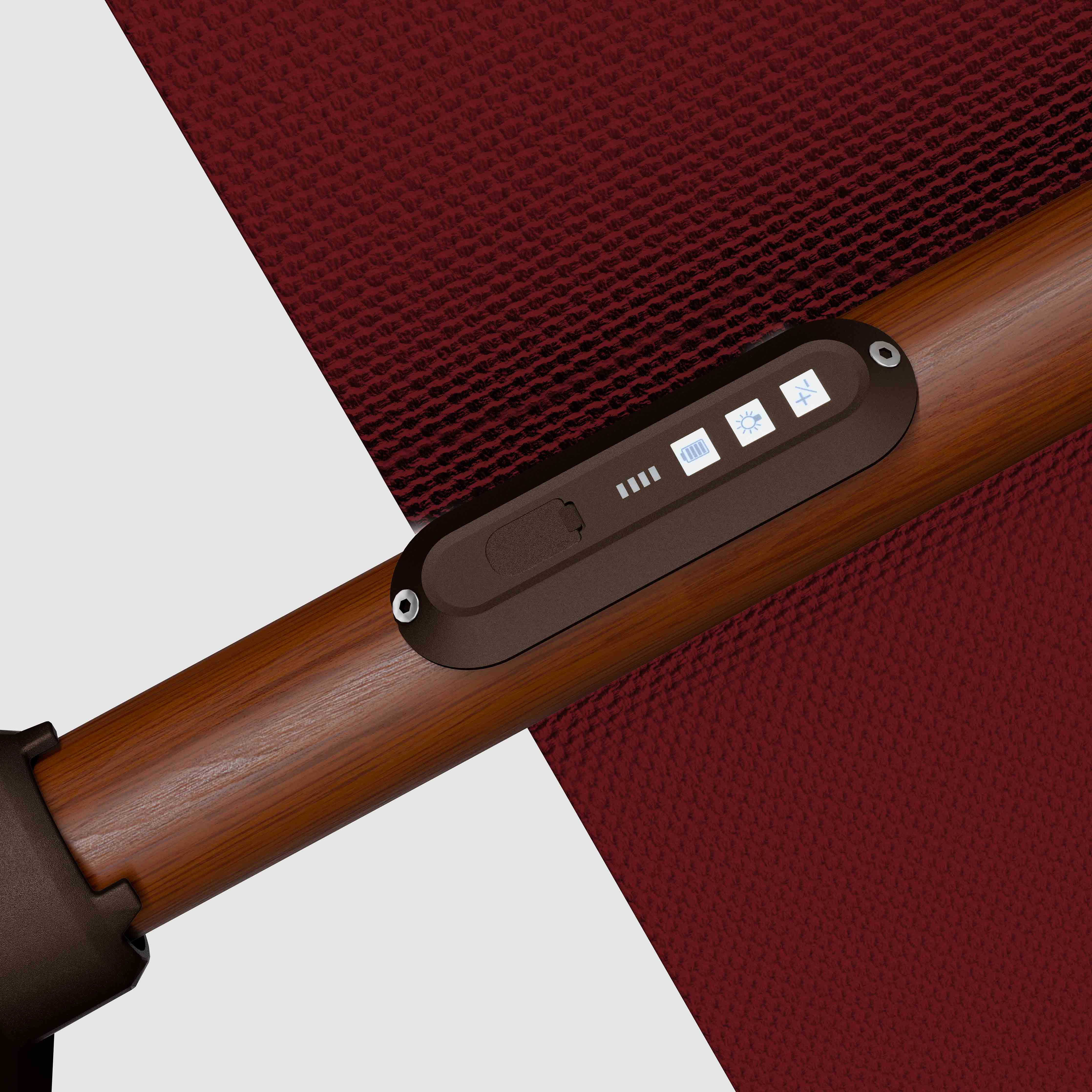 #pole finish_Wooden