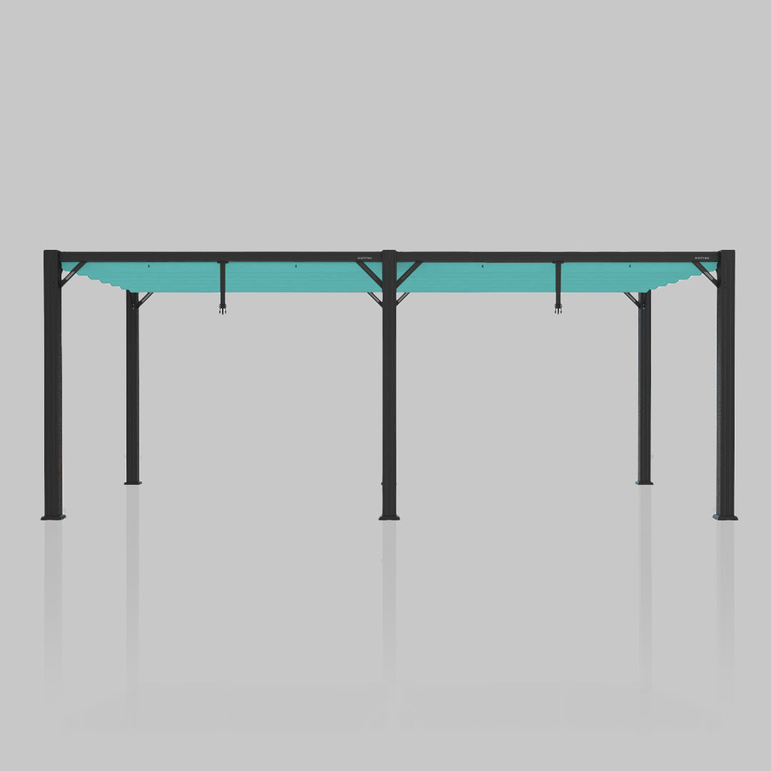 #configuration pergola_double #frame colour_Black