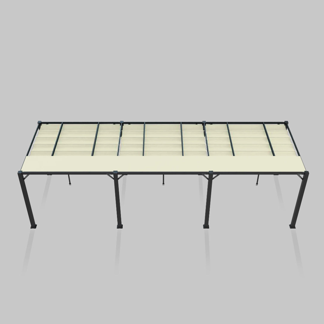 #configuration pergola_triple #frame colour_Aluminum
