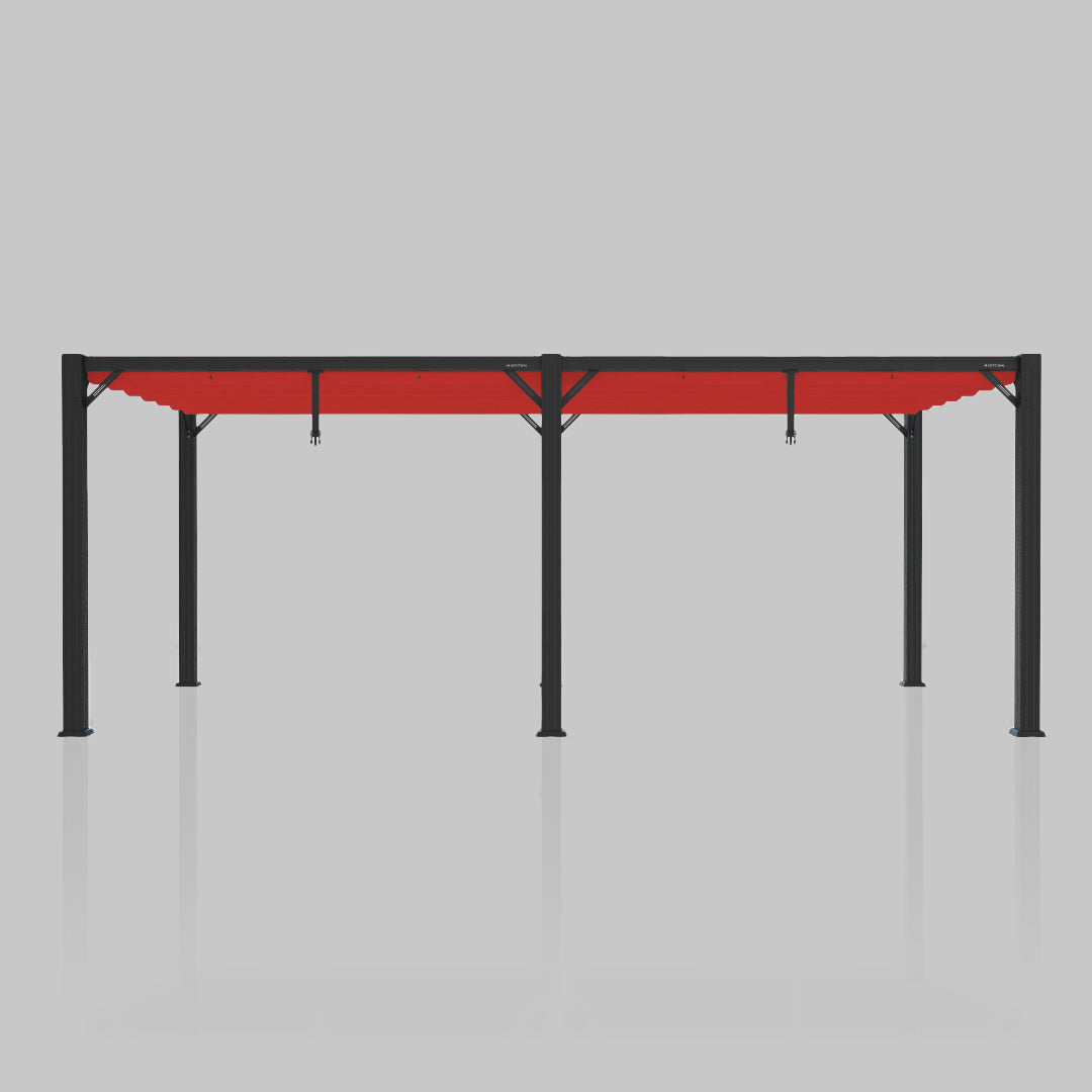 #configuration pergola_double #frame colour_Black