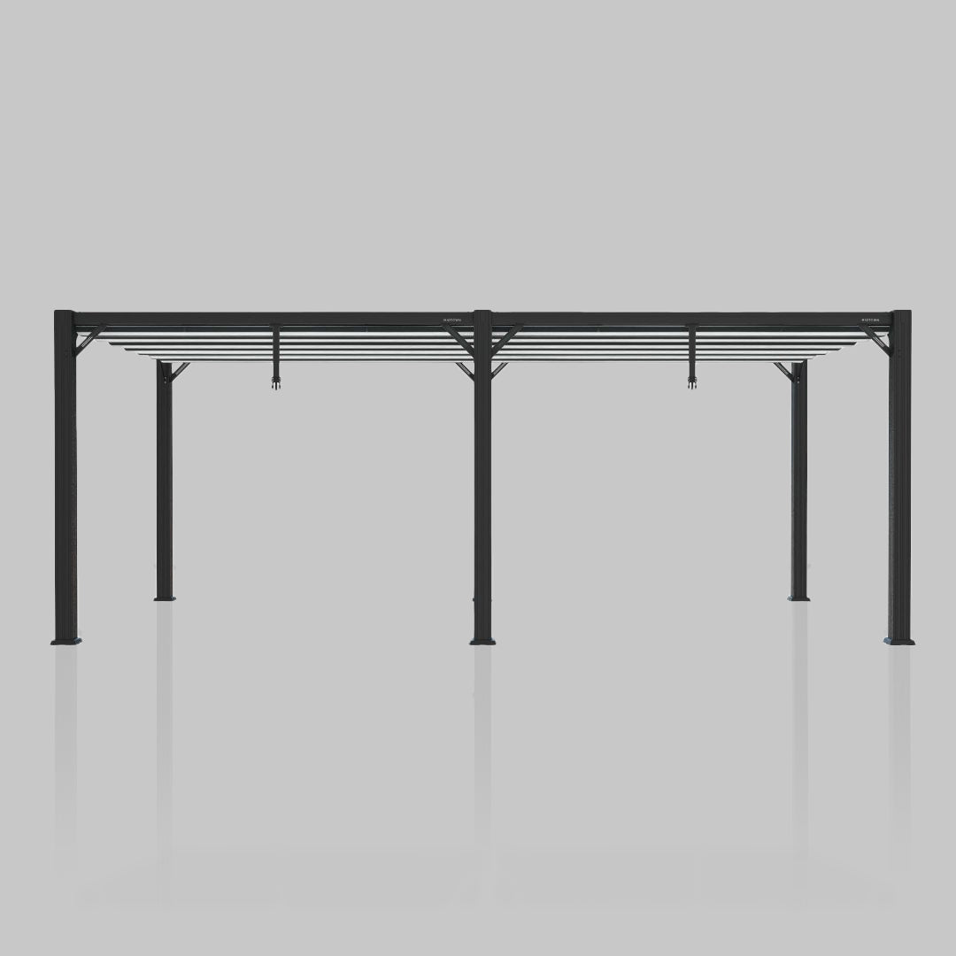 #configuration pergola_double #frame colour_Black