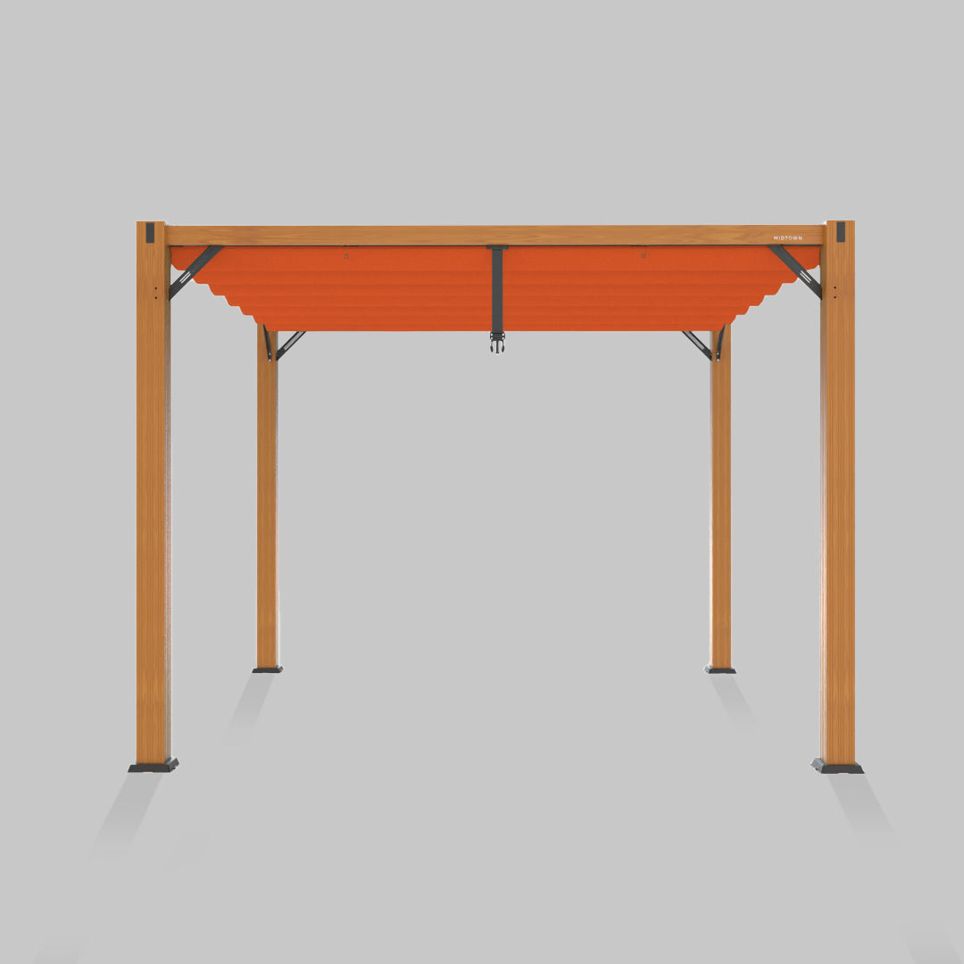 #configuration pergola_single #frame colour_Wood