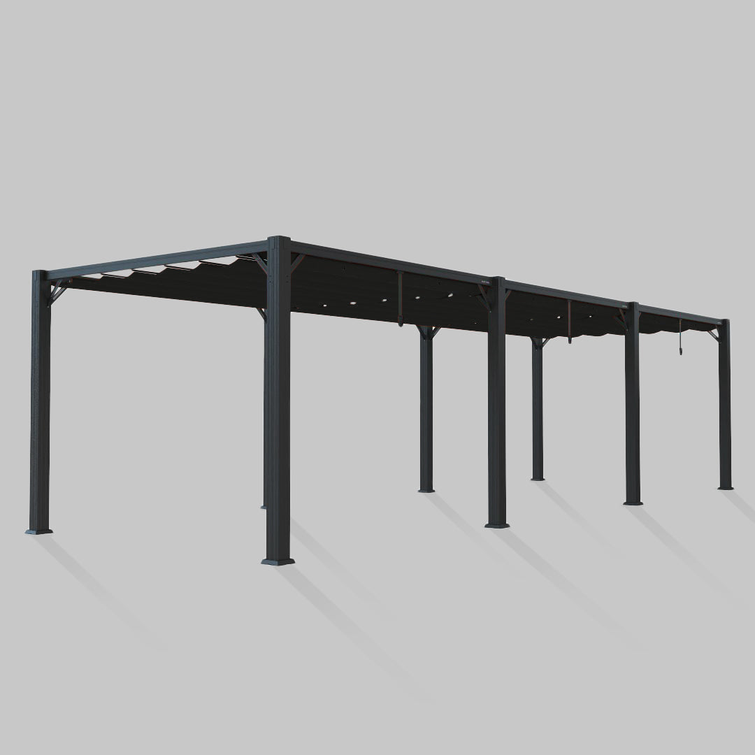 #configuration pergola_triple #frame colour_Black