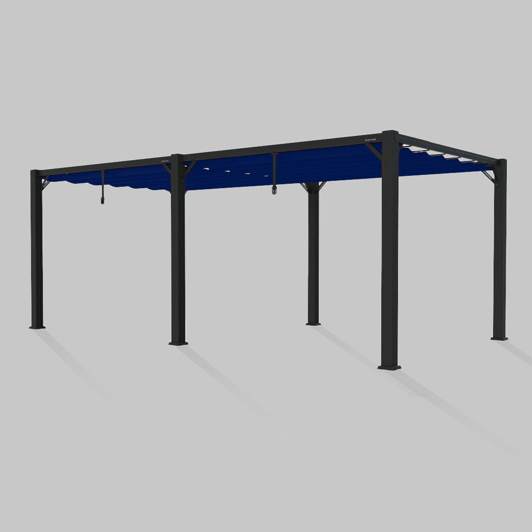 #configuration pergola_double #frame colour_Black