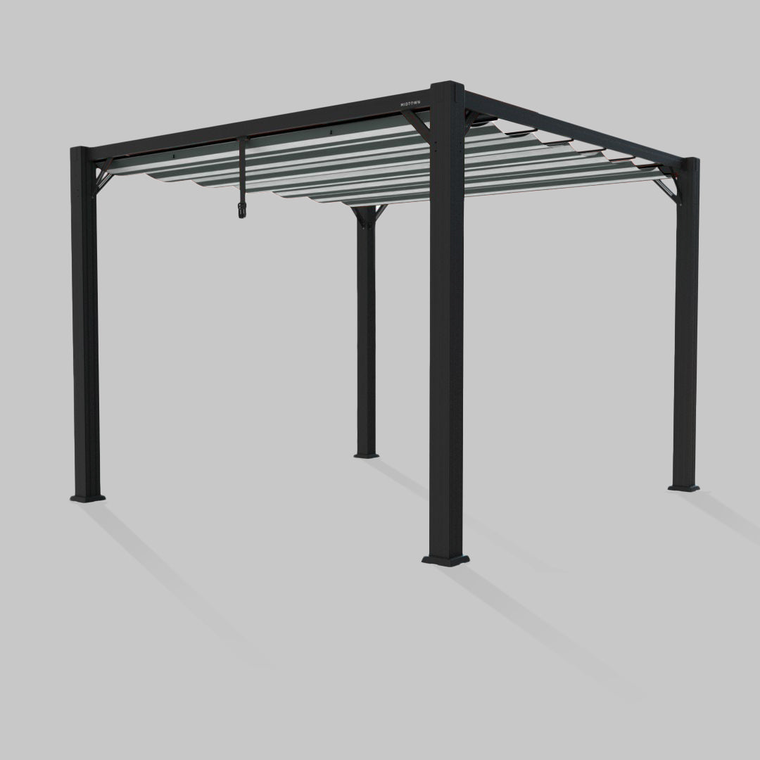 #configuration pergola_single #frame colour_Black