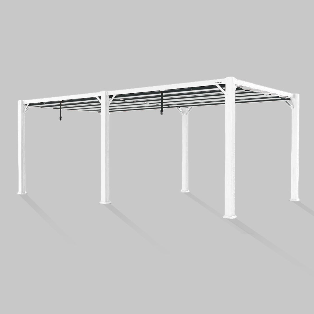 #configuration pergola_double #frame colour_White