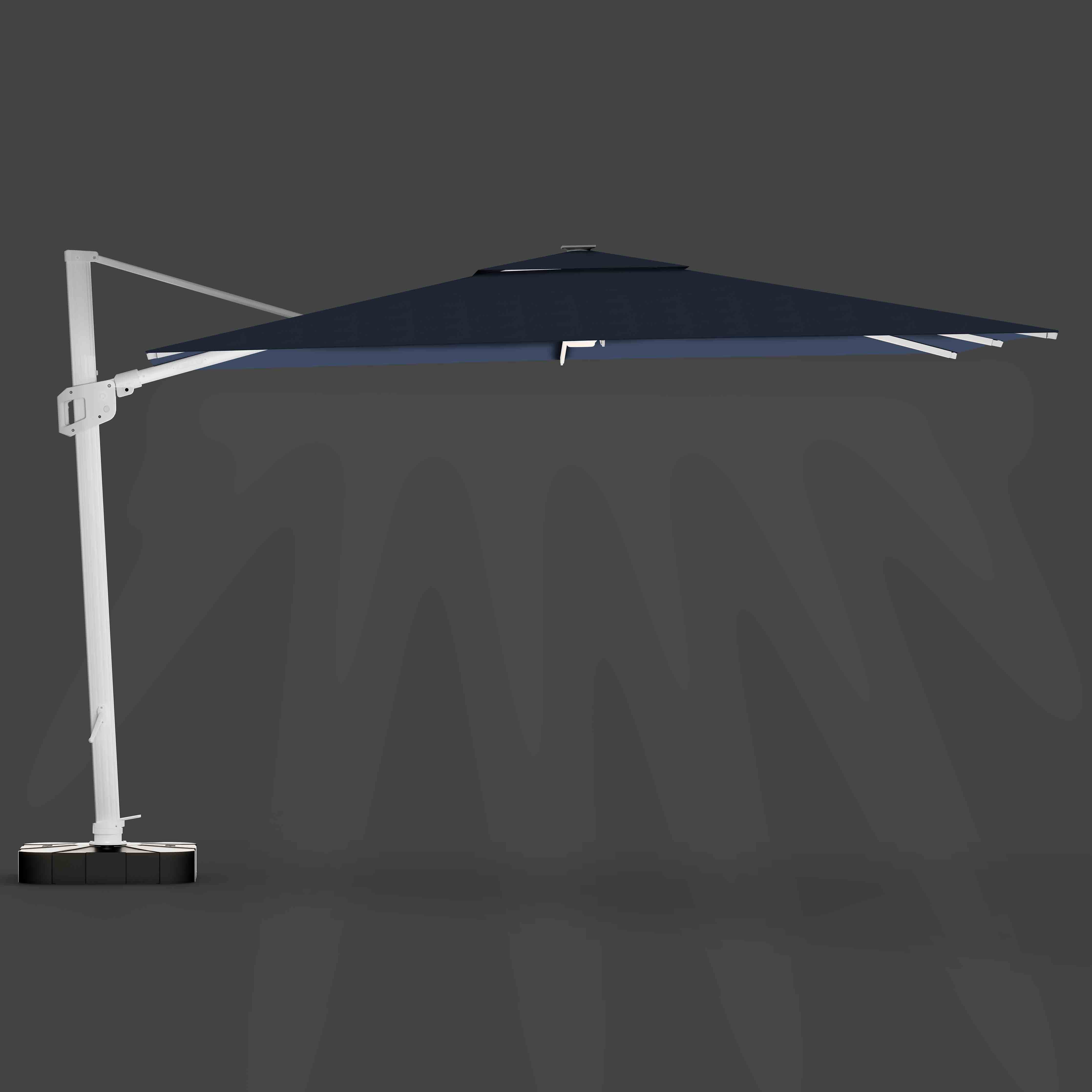 #pole finish_White