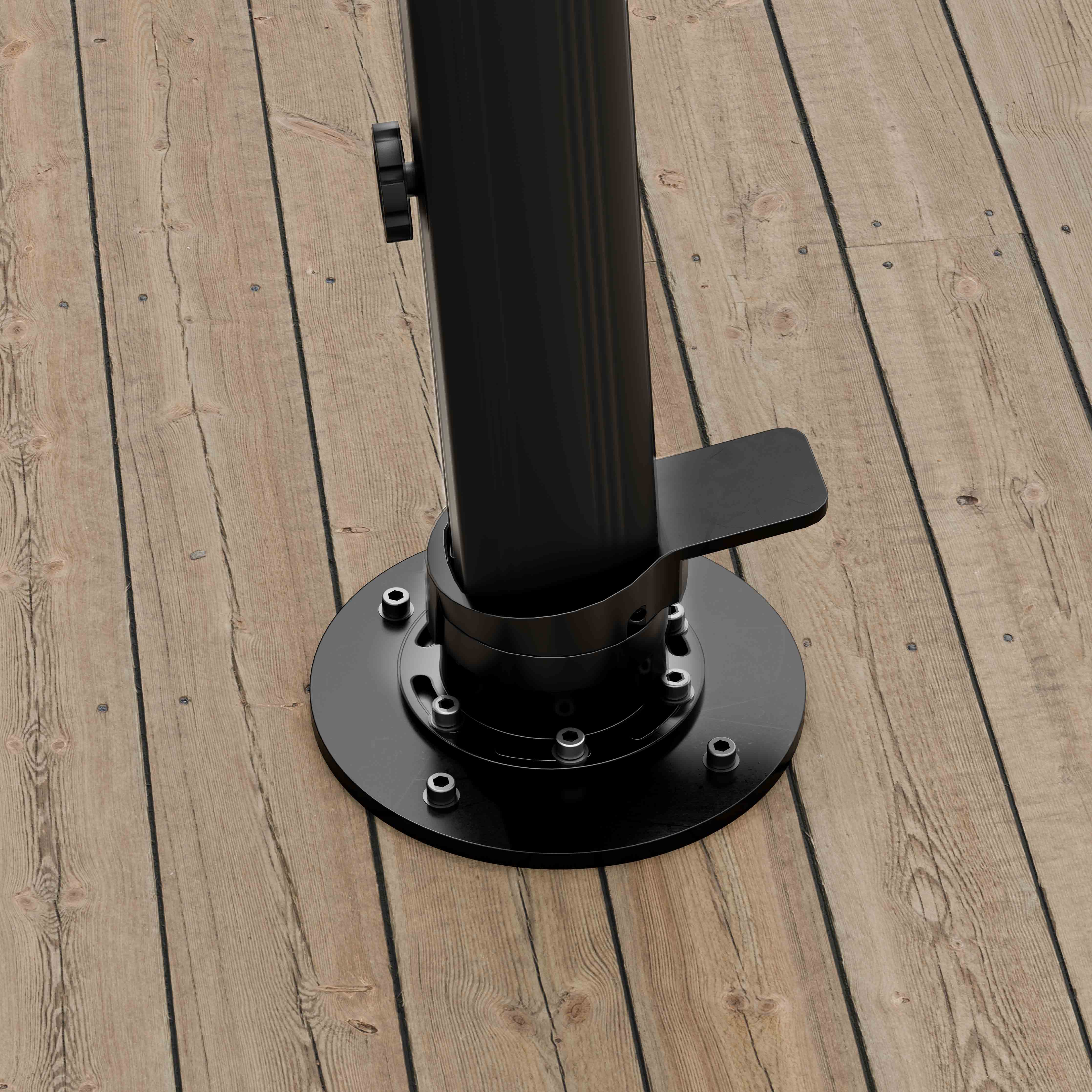 The Wood Deck Anchor Base Plate