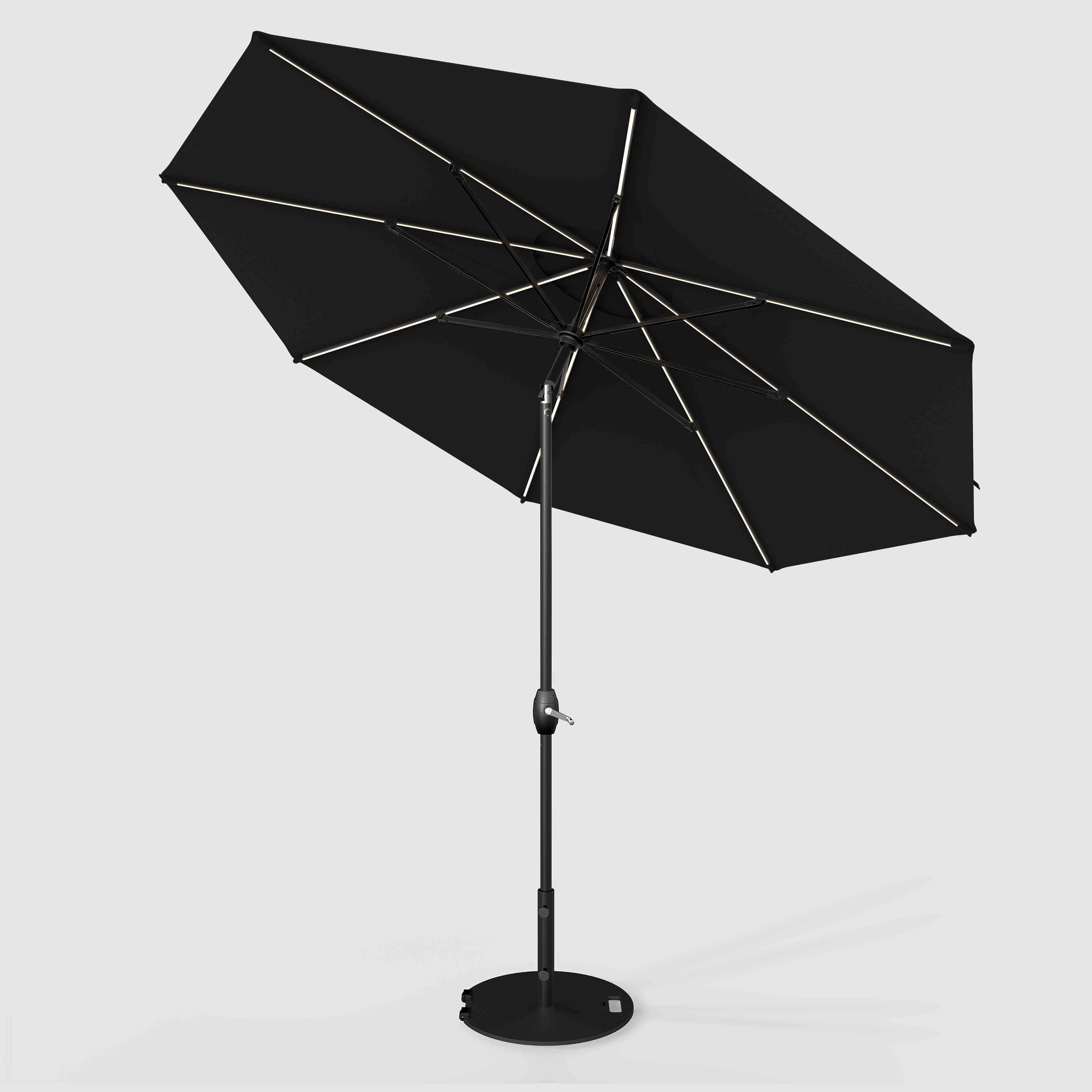 The Glow - Sunbrella Black
