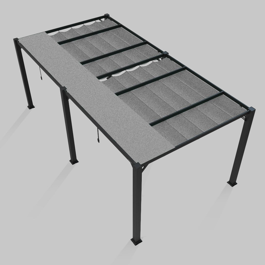 #configuration pergola_double #frame colour_Black