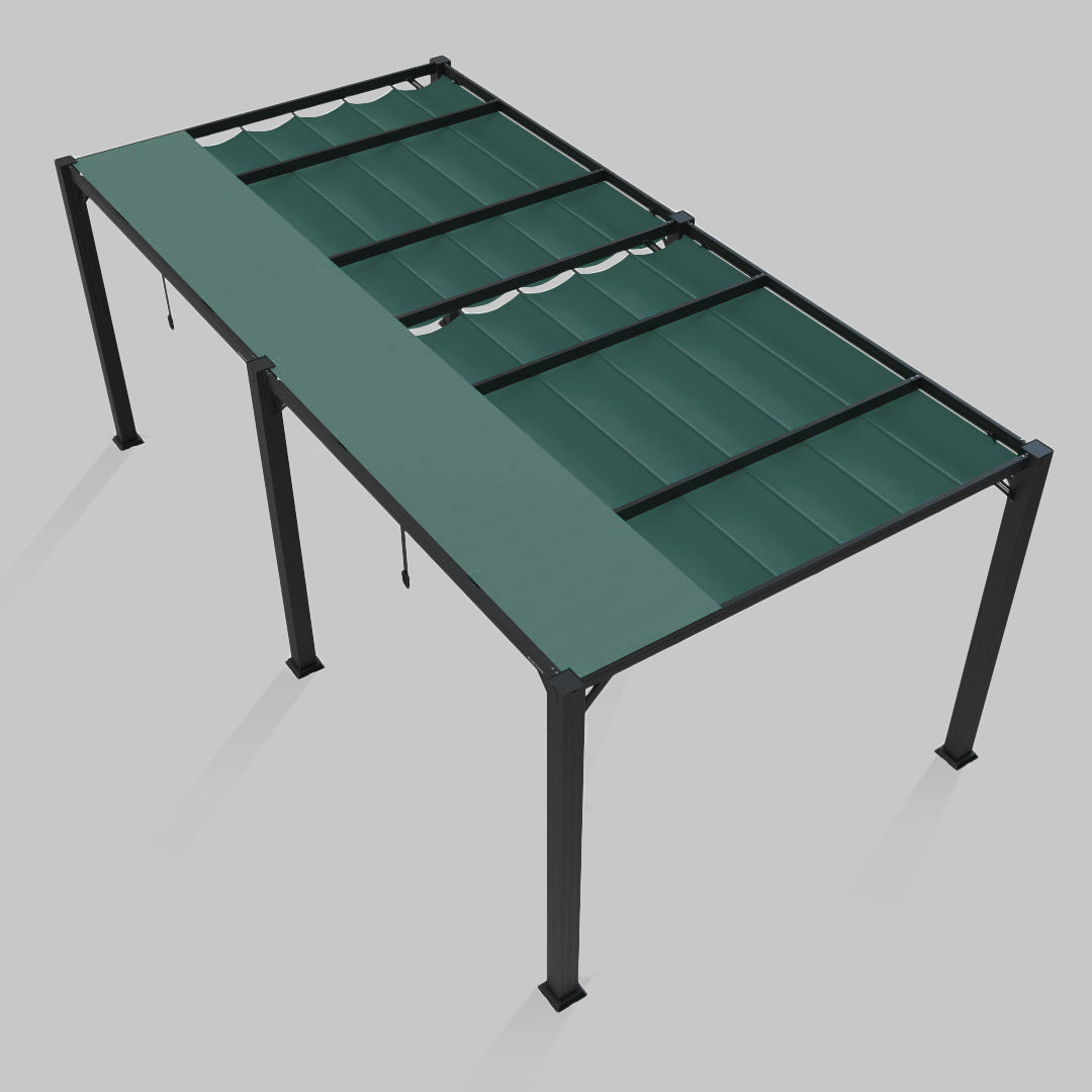 #configuration pergola_double #frame colour_Black