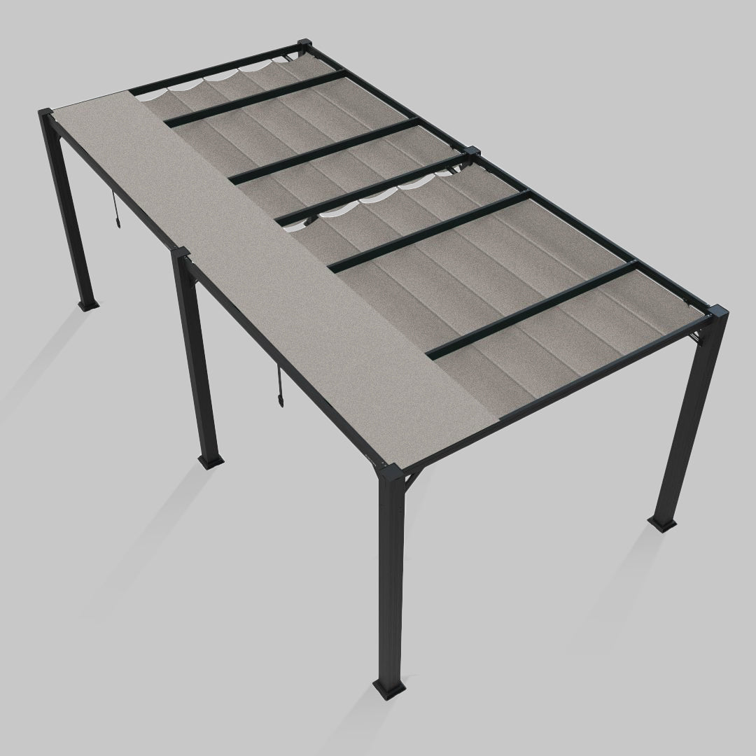 #configuration pergola_double #frame colour_Black