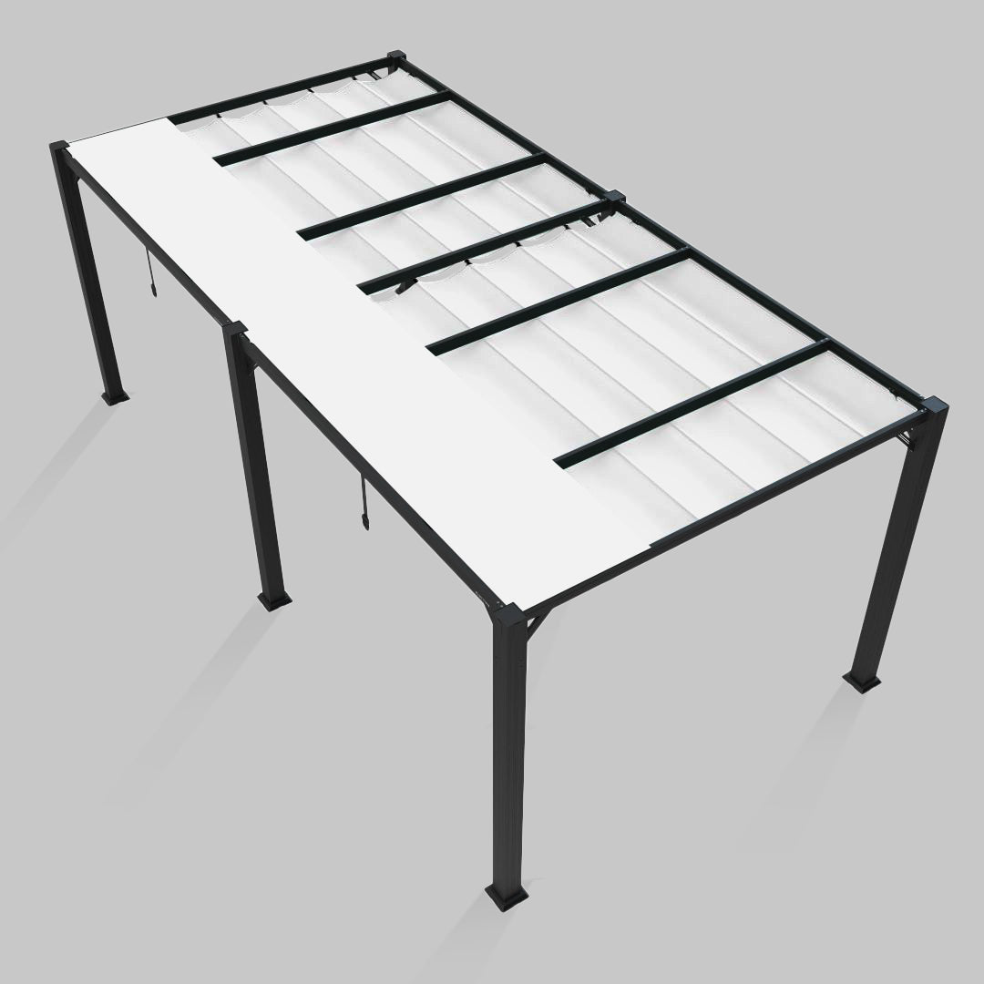 #configuration pergola_double #frame colour_Black