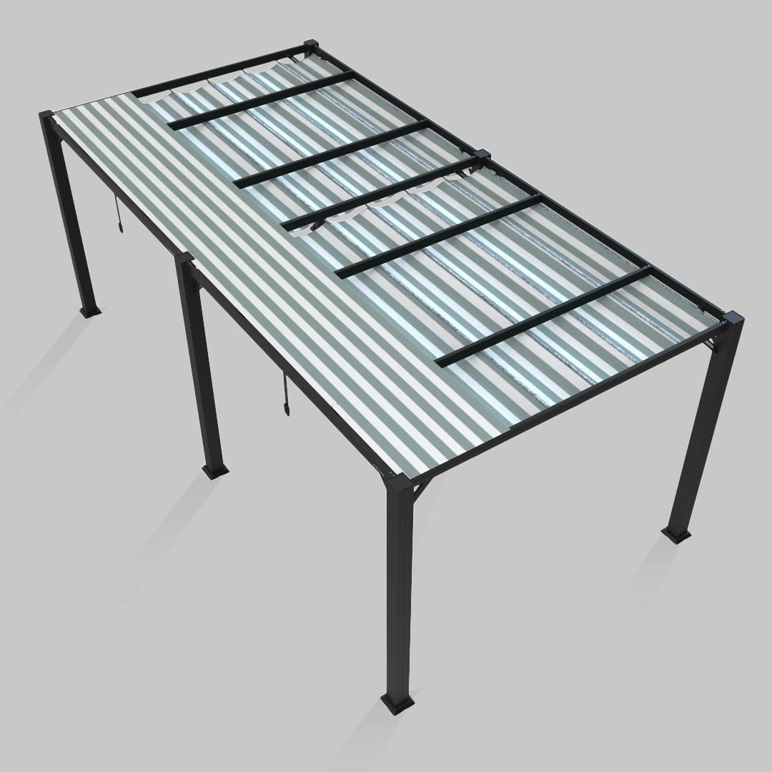 #configuration pergola_double #frame colour_Black