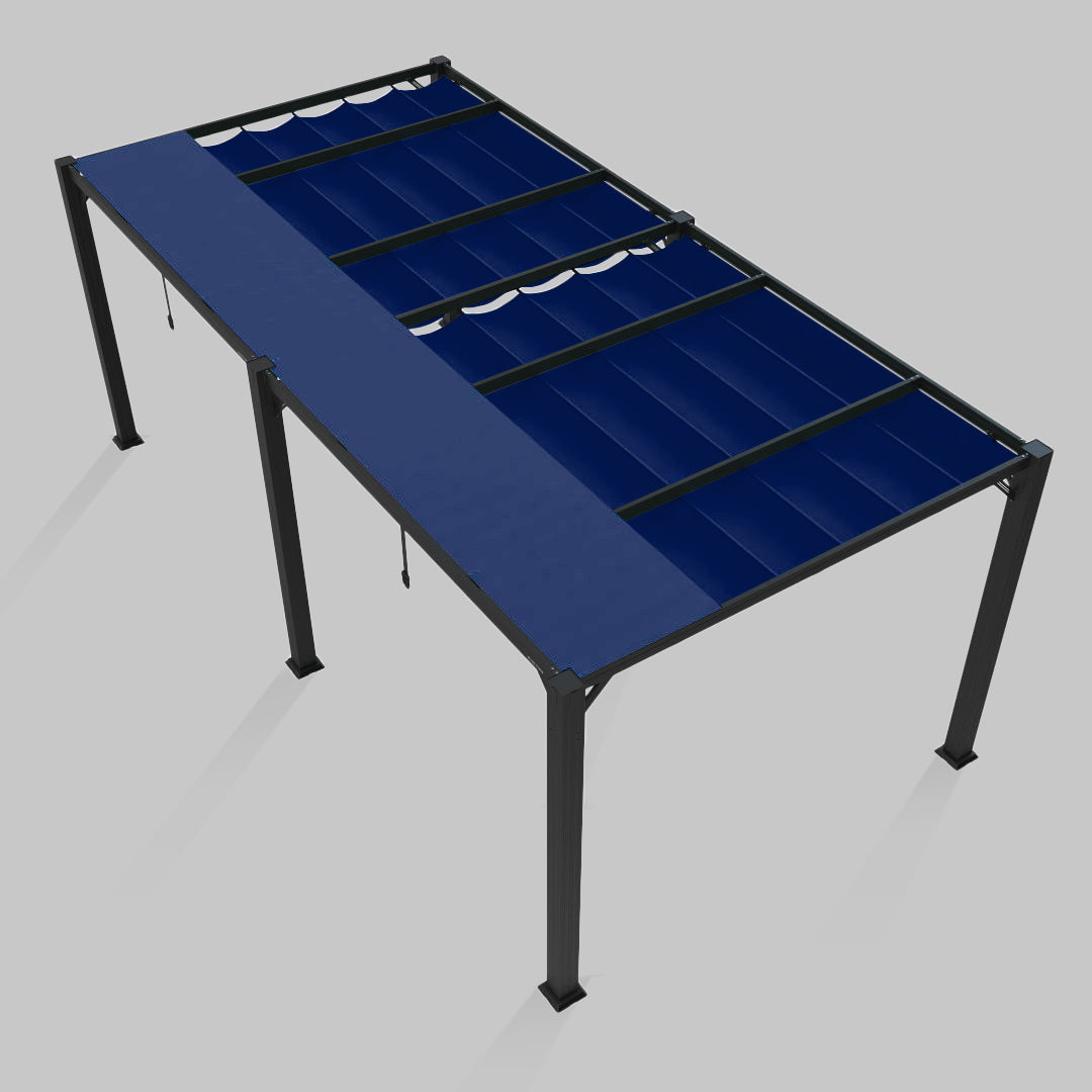 #configuration pergola_double #frame colour_Black