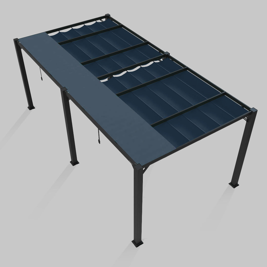 #configuration pergola_double #frame colour_Black