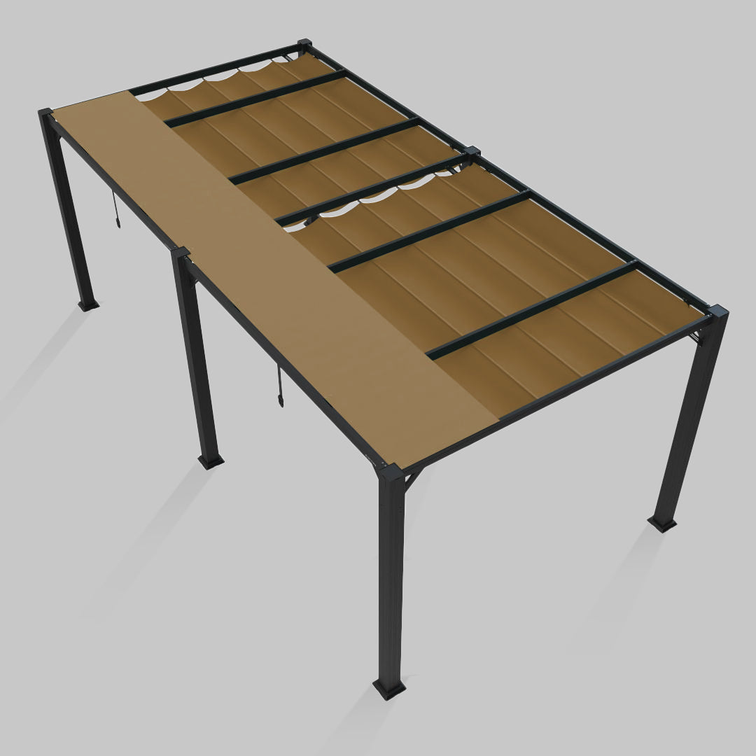 #configuration pergola_double #frame colour_Black