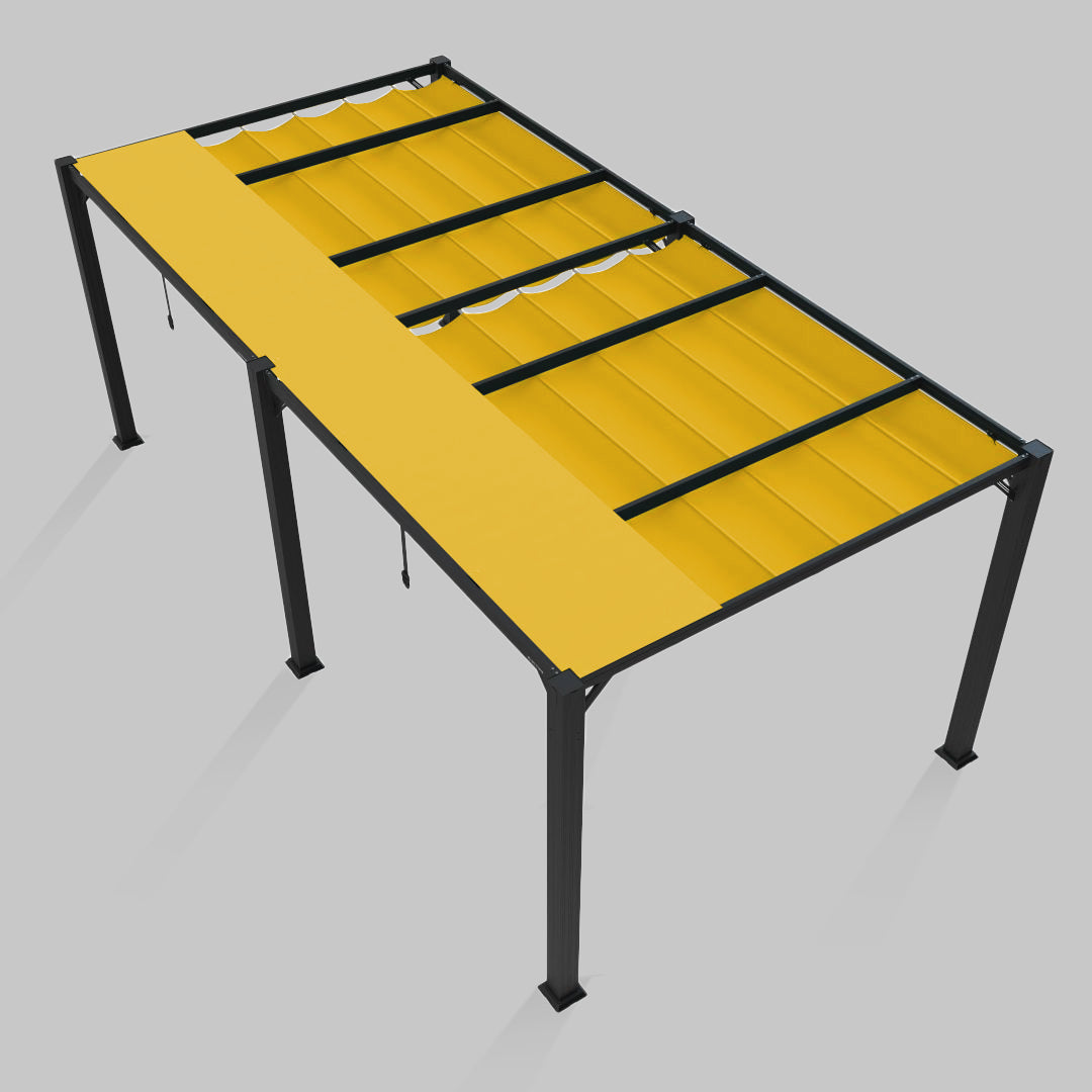 #configuration pergola_double #frame colour_Black