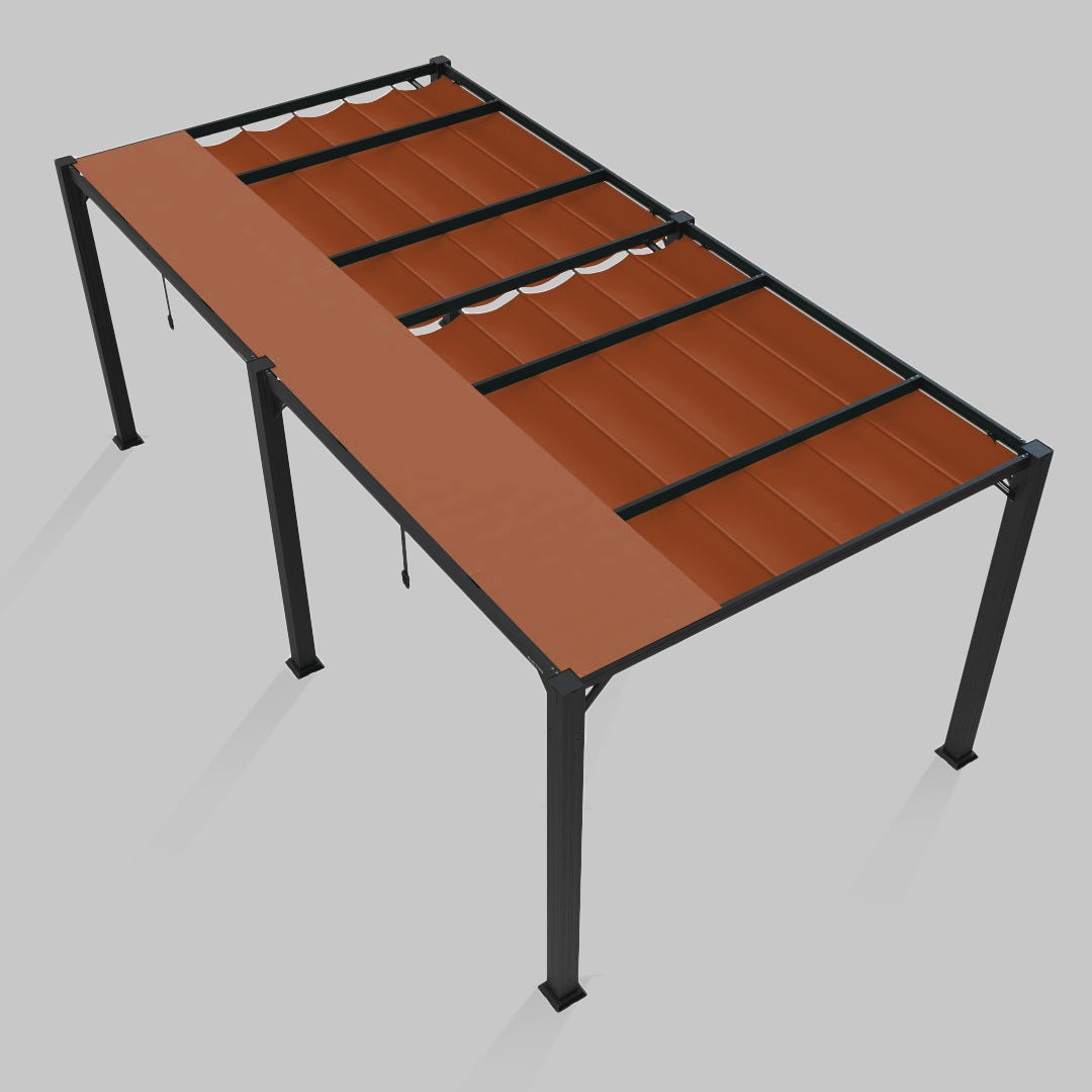 #configuration pergola_double #frame colour_Black