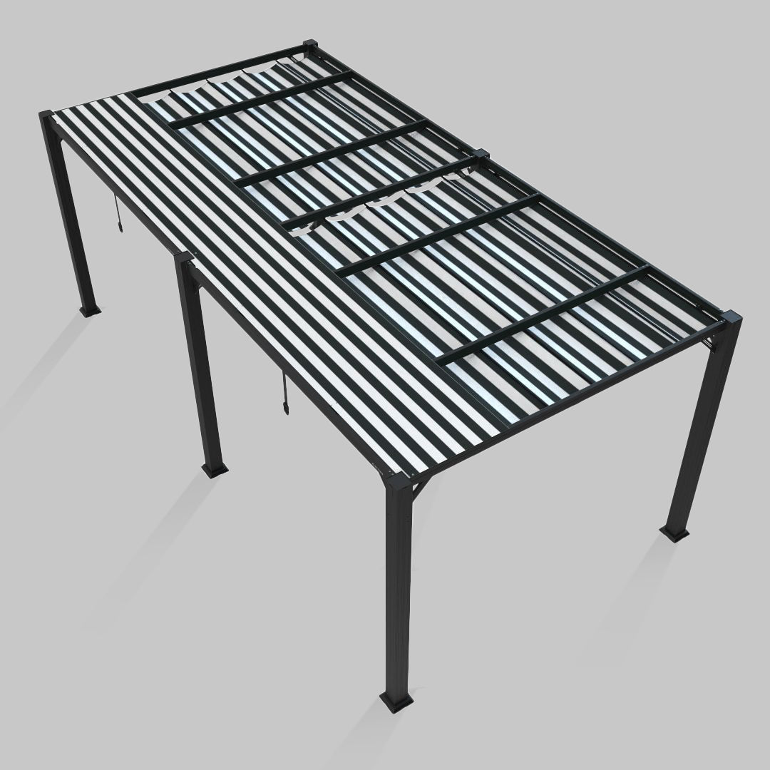 #configuration pergola_double #frame colour_Black