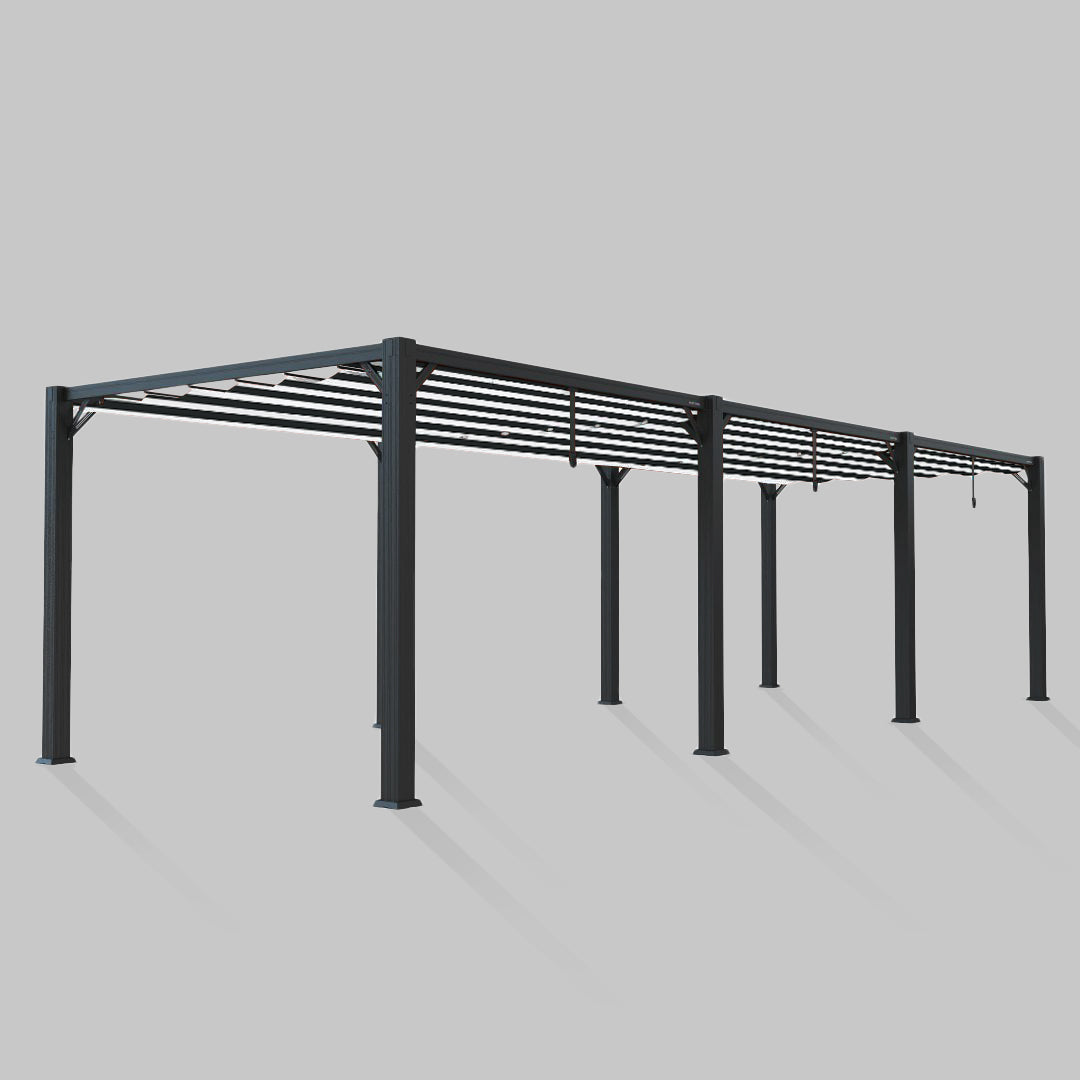 #configuration pergola_triple #frame colour_Black