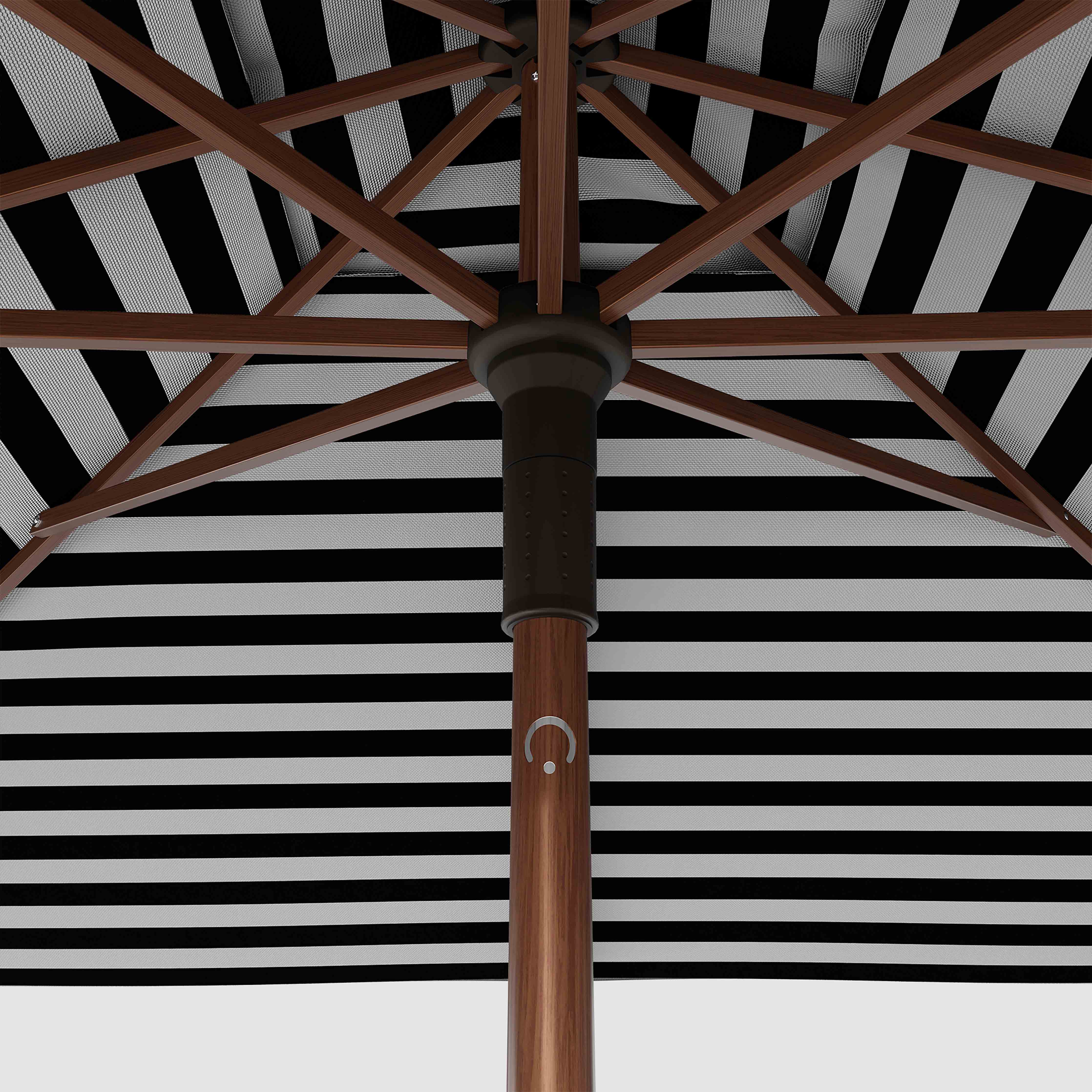 #pole finish_Wooden