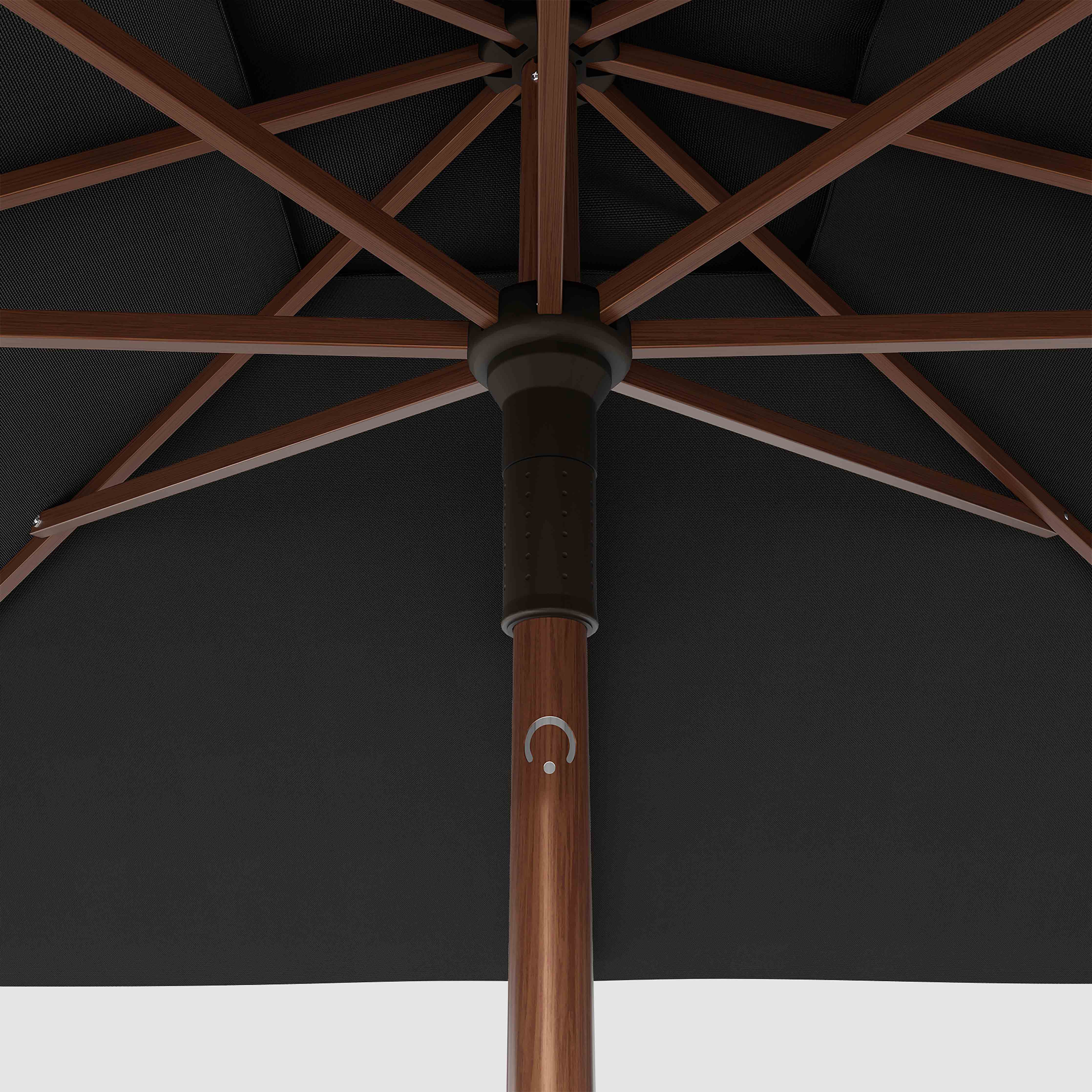 #pole finish_Wooden