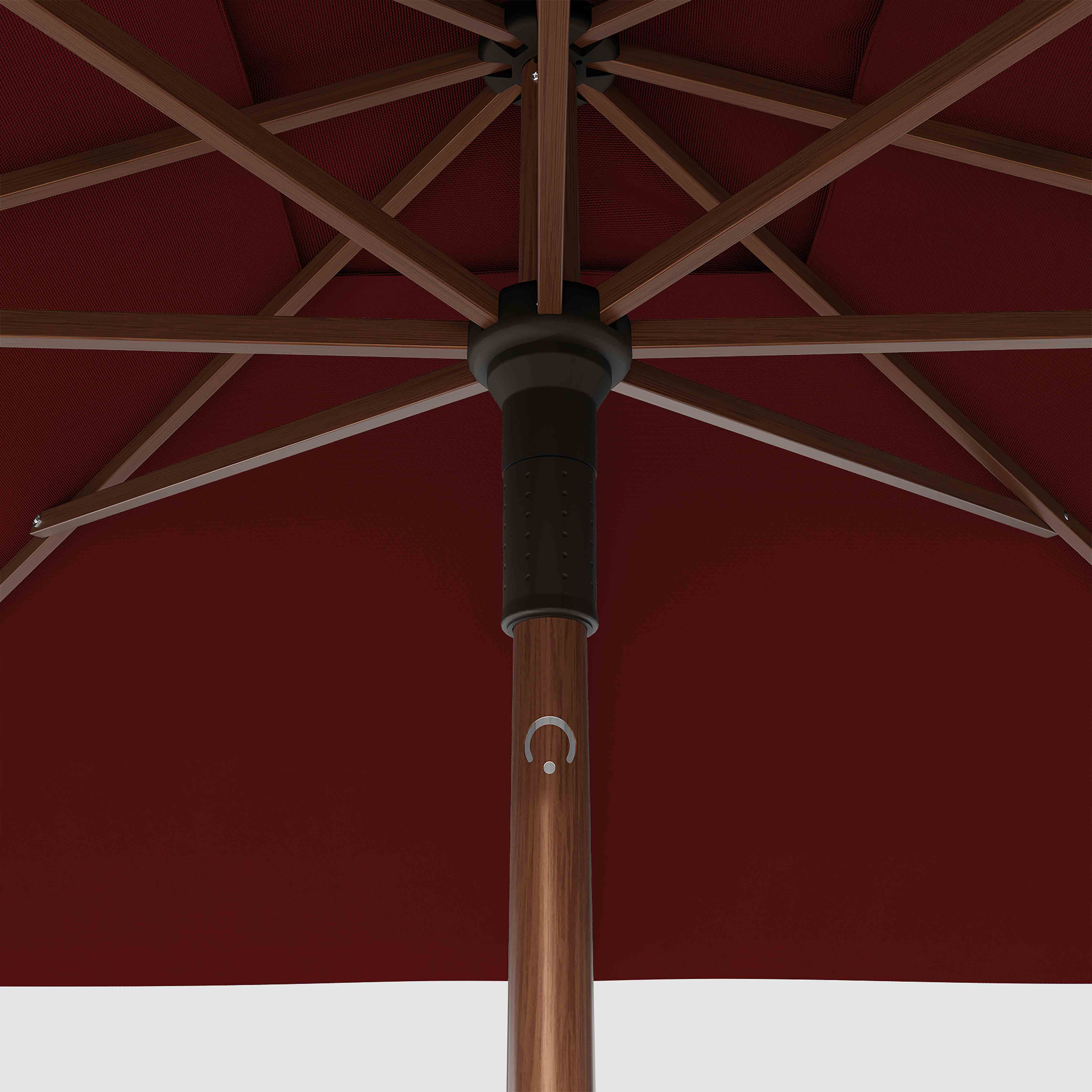 #pole finish_Wooden