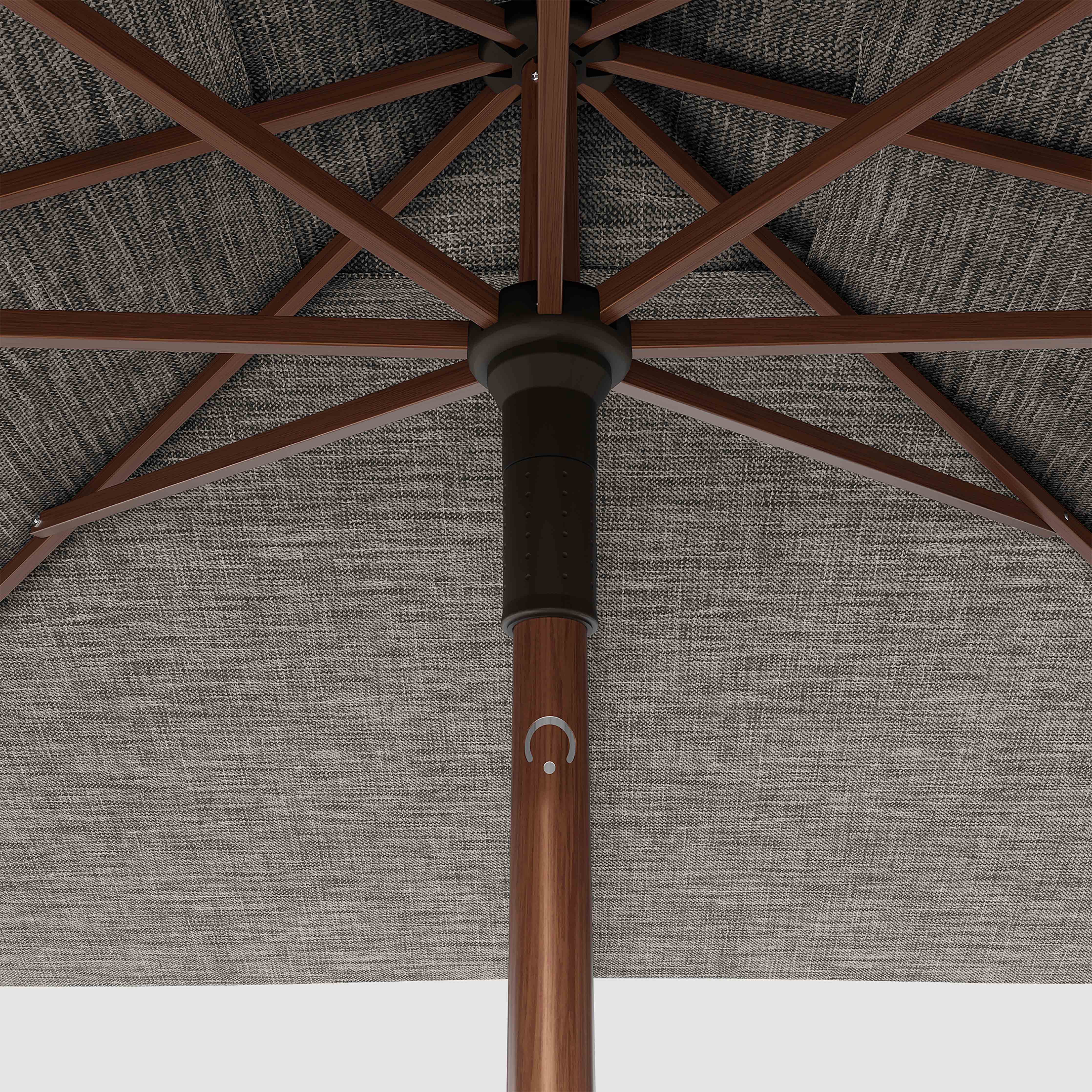 #pole finish_Wooden