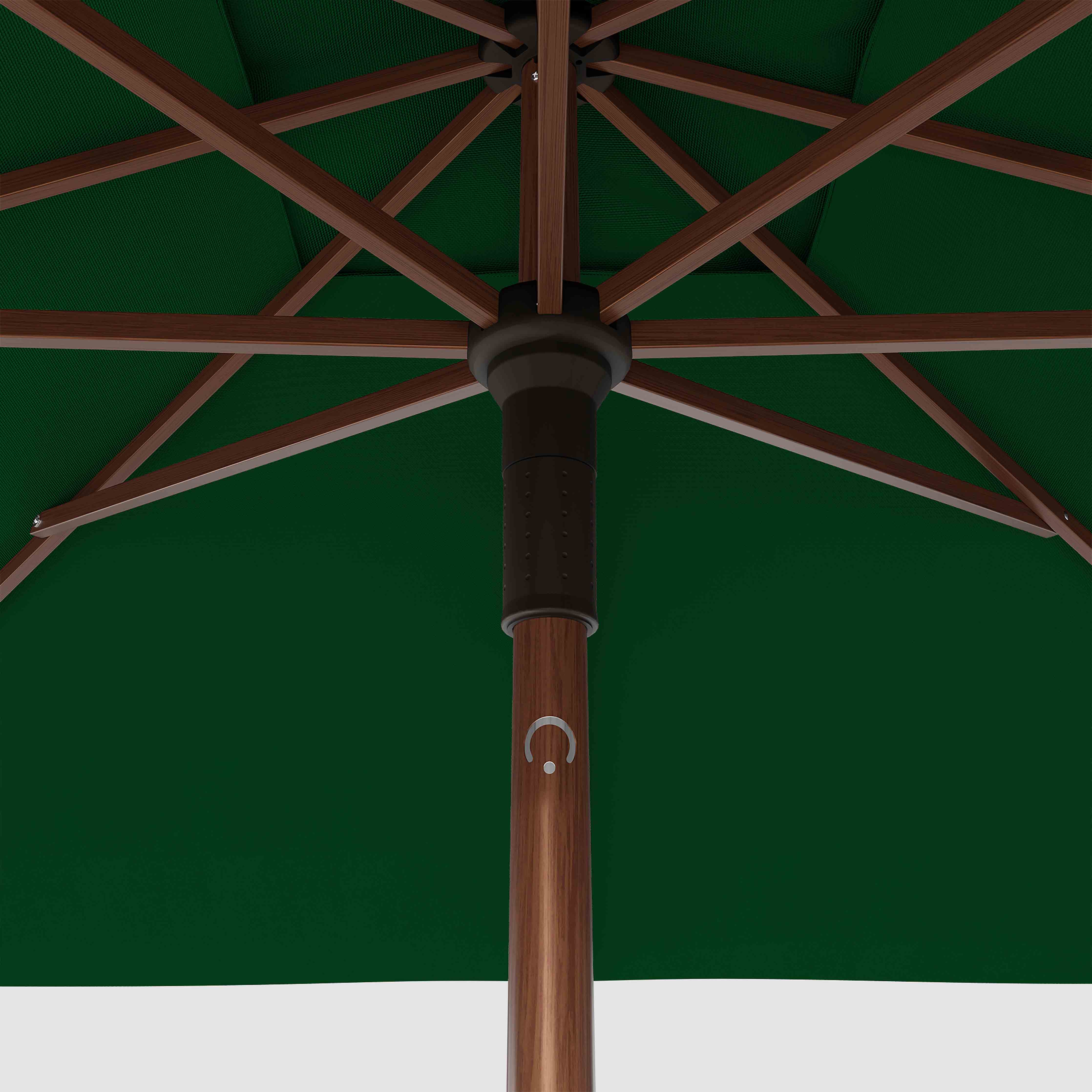 #pole finish_Wooden