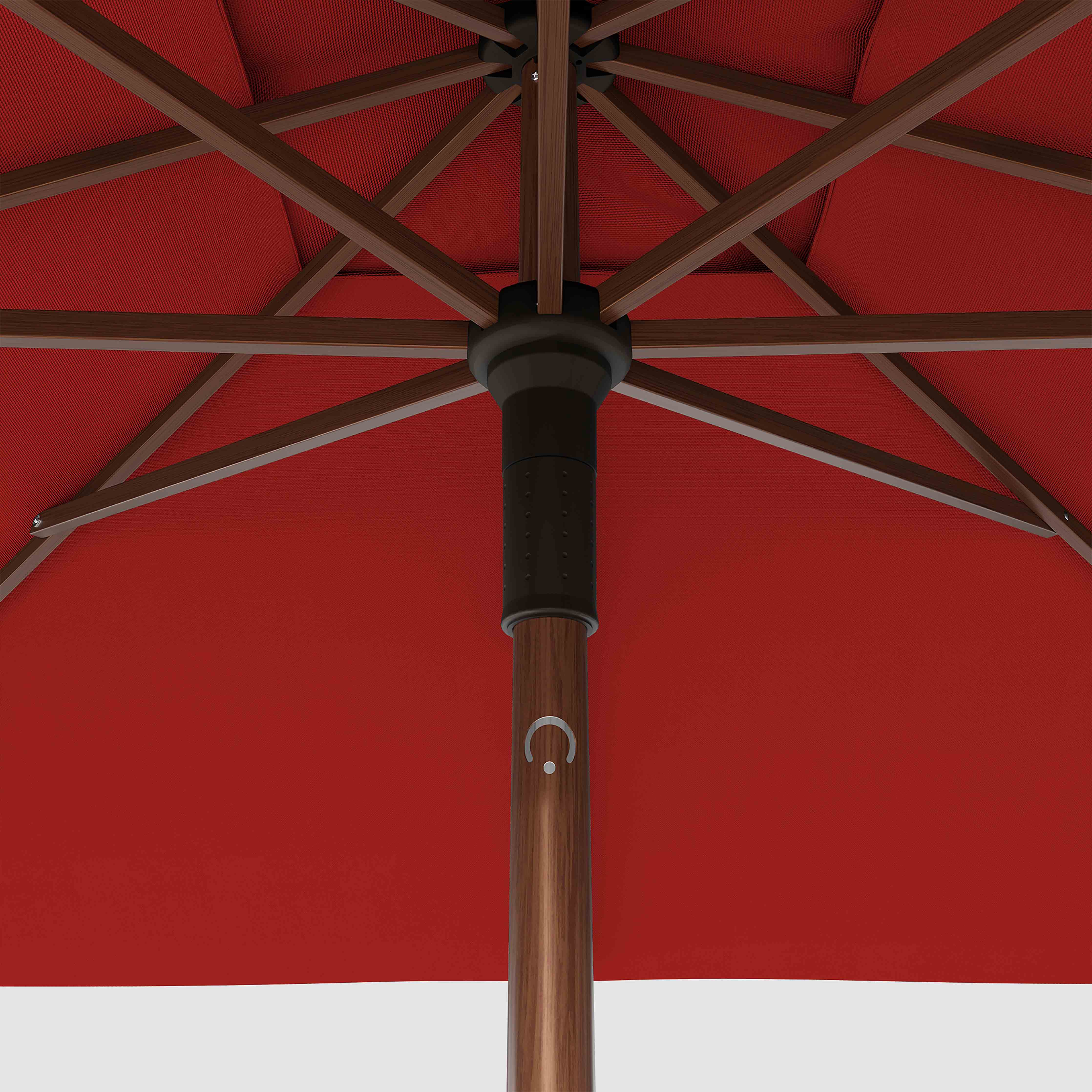 #pole finish_Wooden