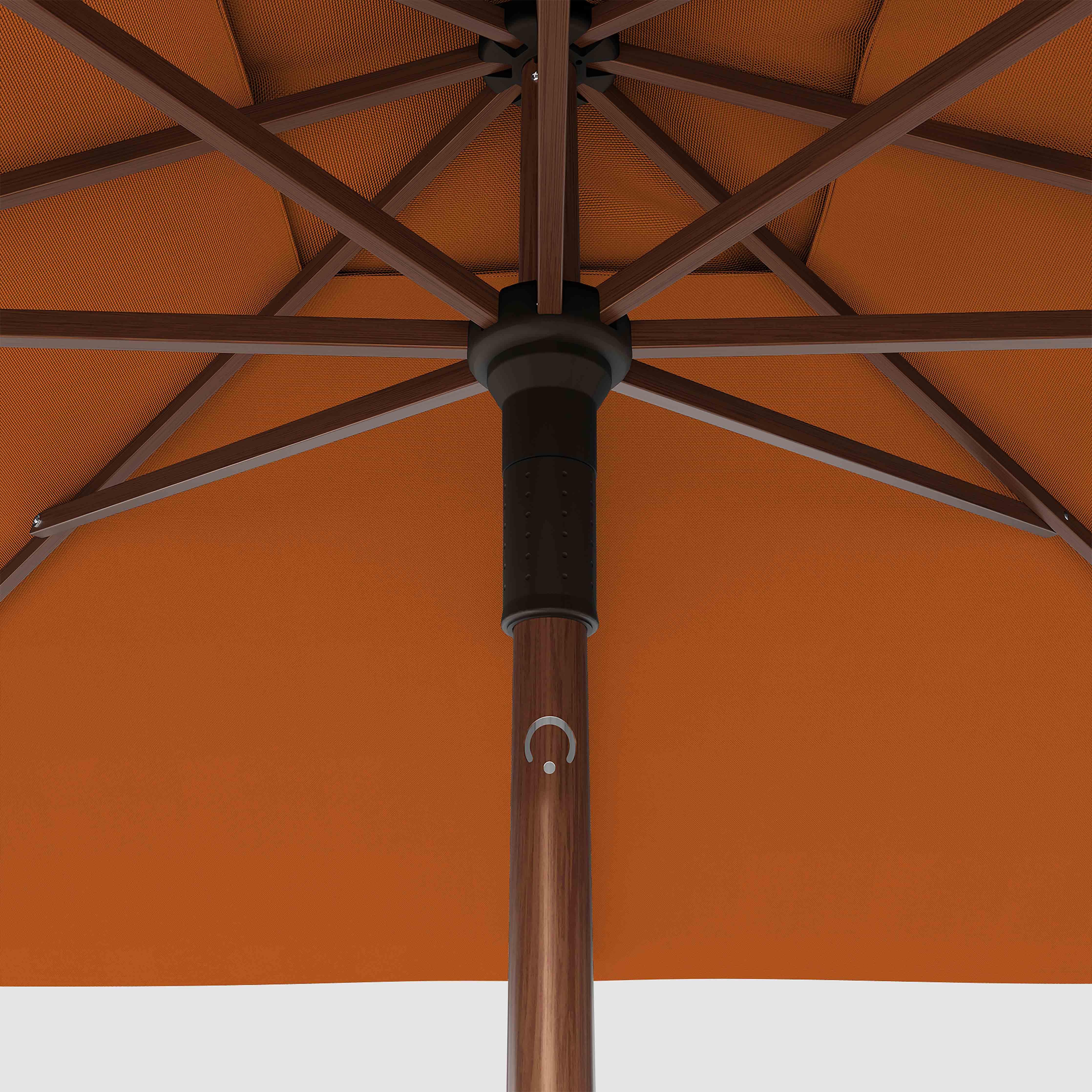 #pole finish_Wooden