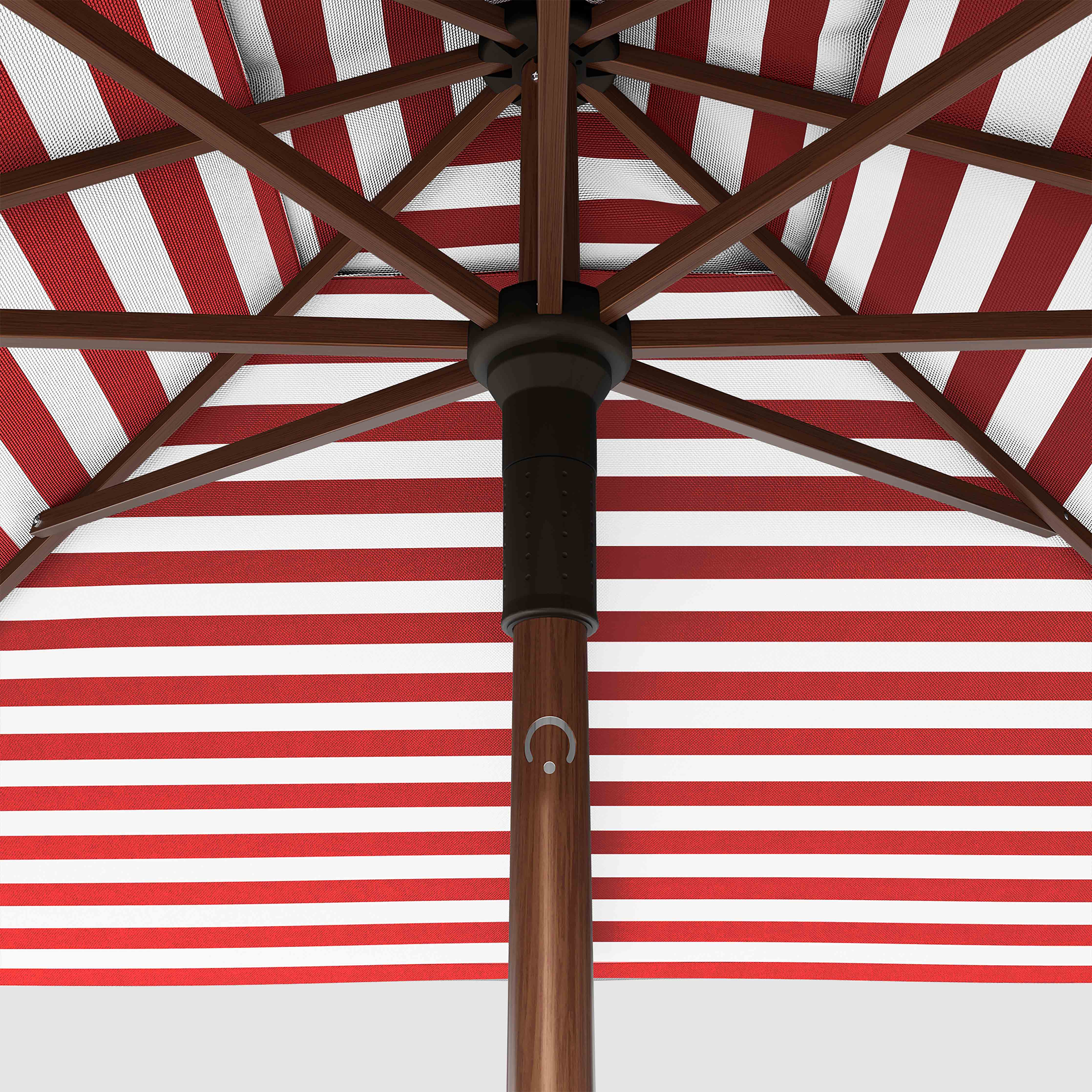 #pole finish_Wooden