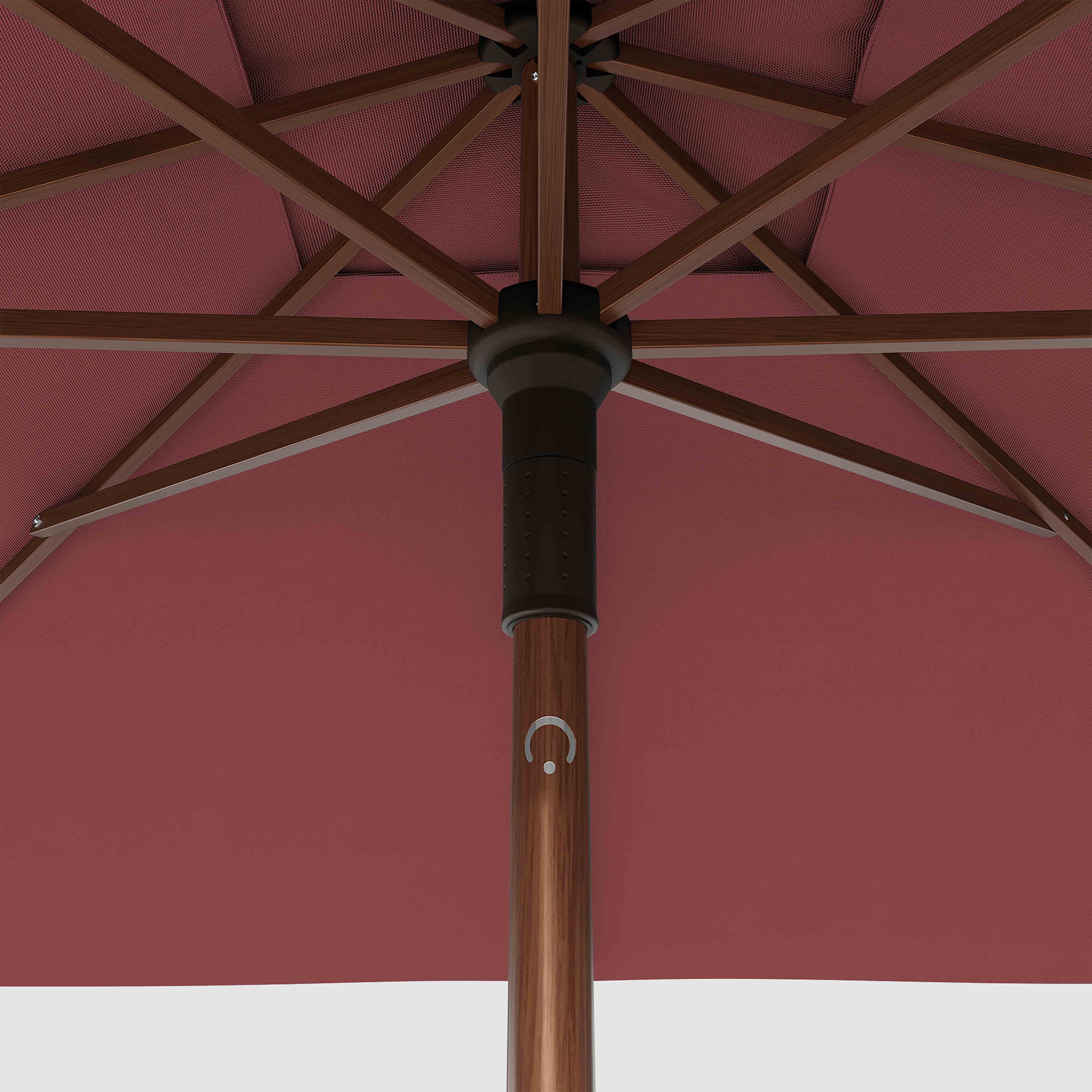 #pole finish_Wooden