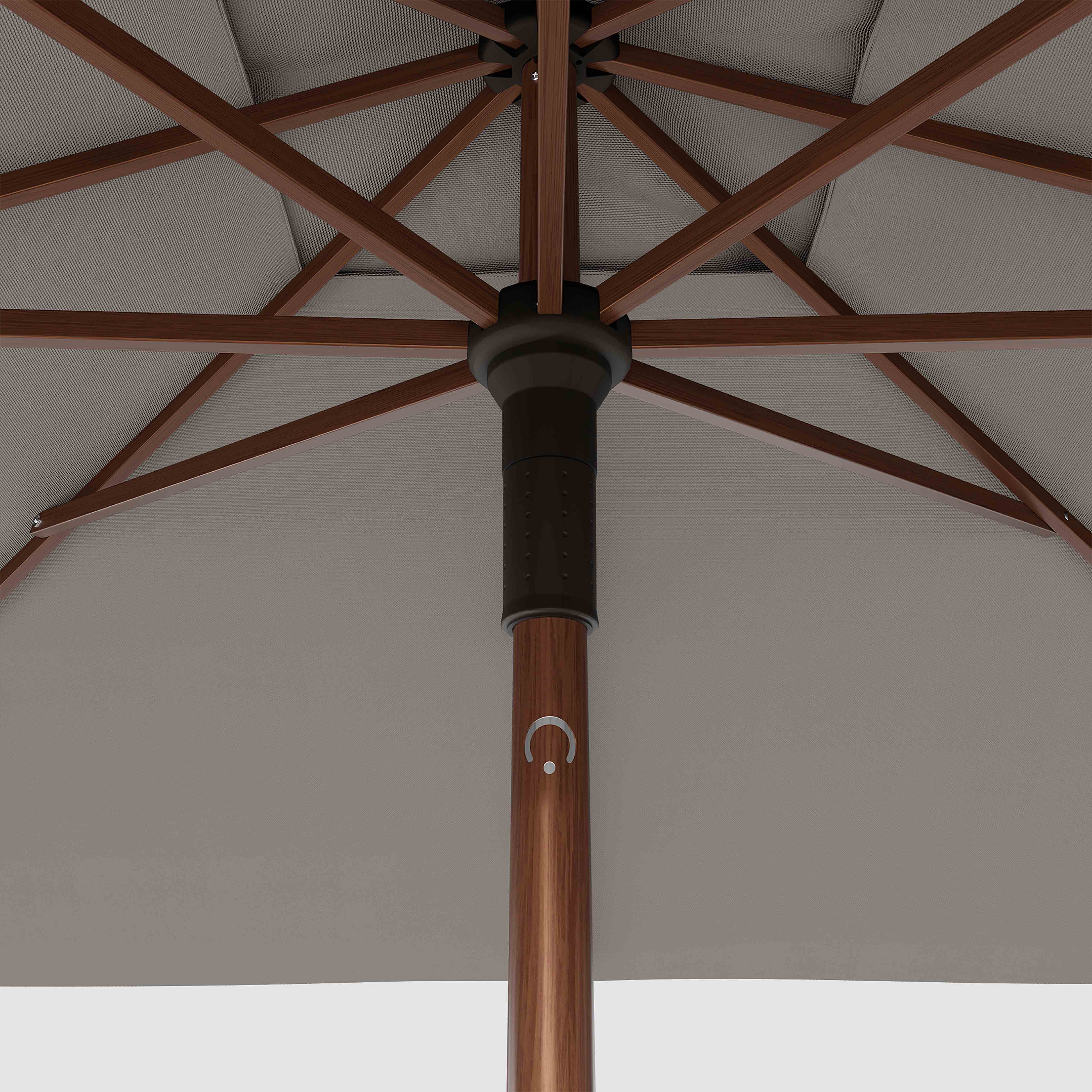 #pole finish_Wooden